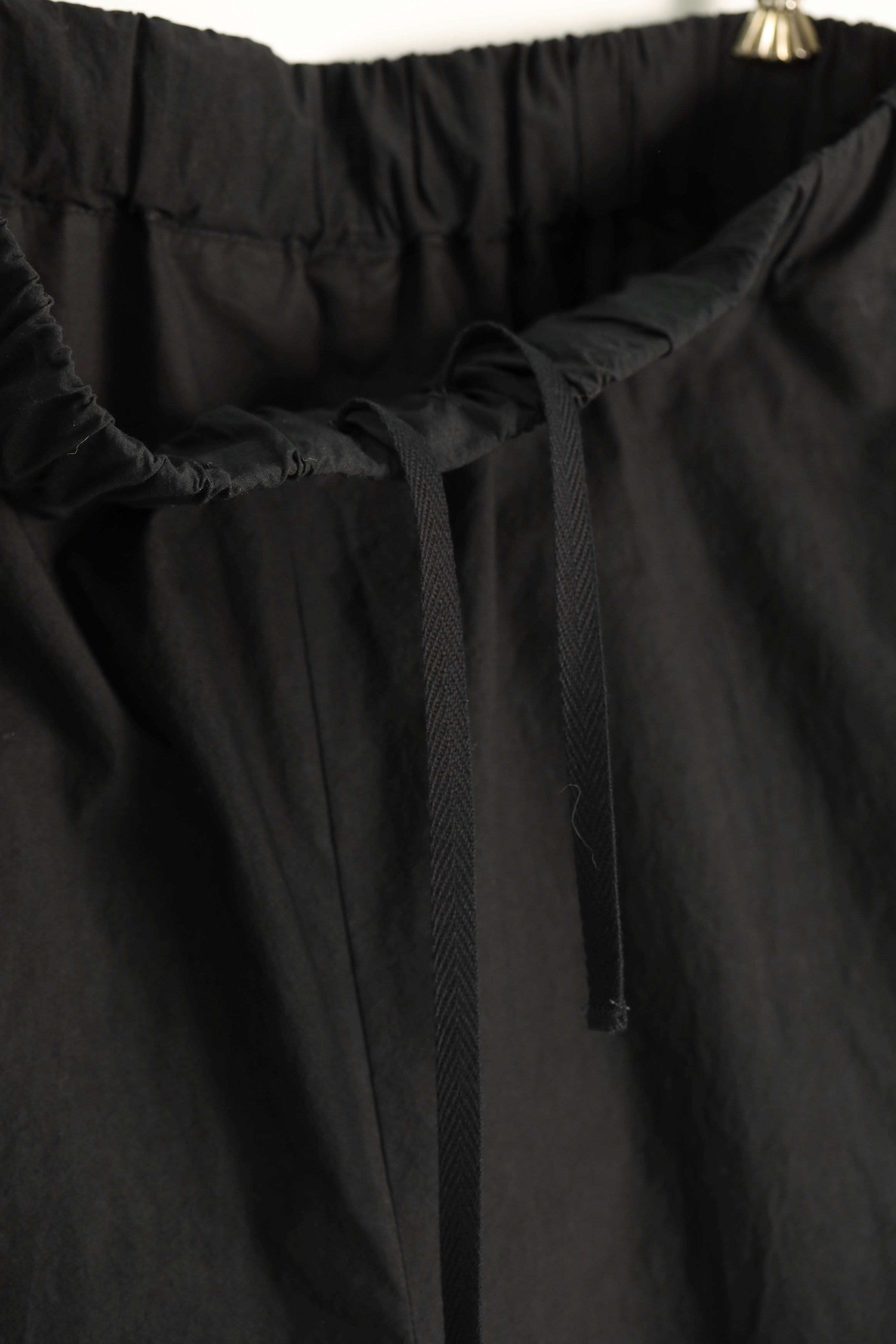 cotton silk pants pierre black