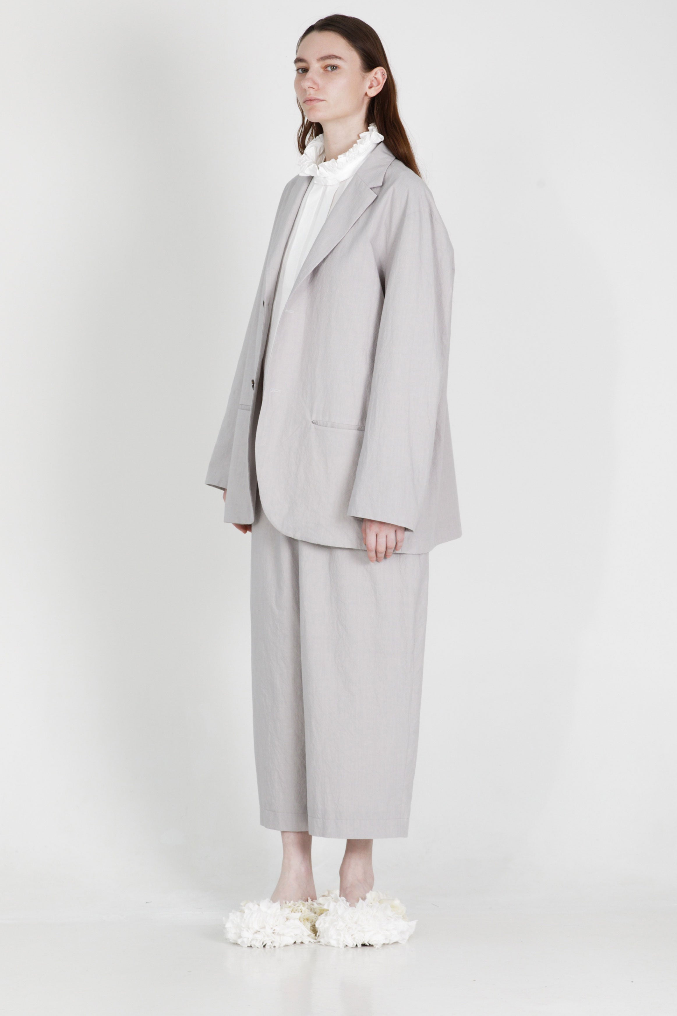 pants pierre light gray