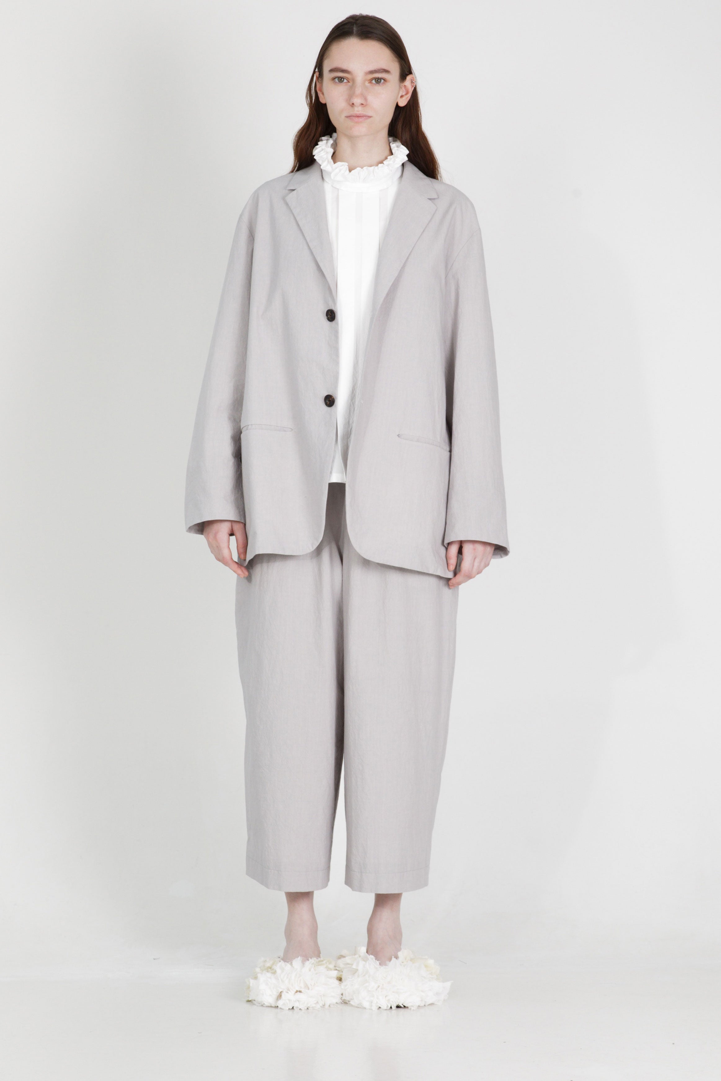 pants pierre light gray