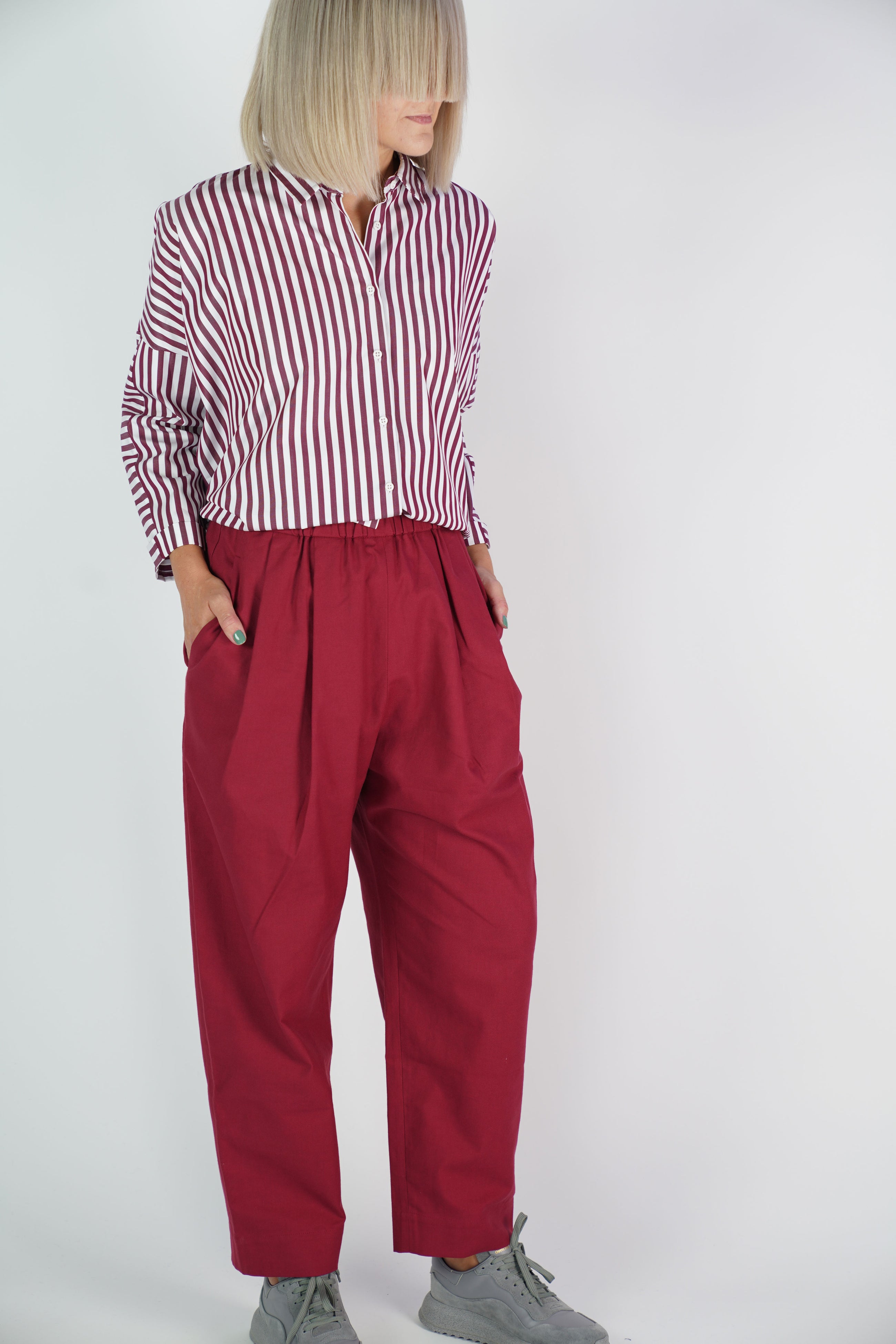 pants petrus red