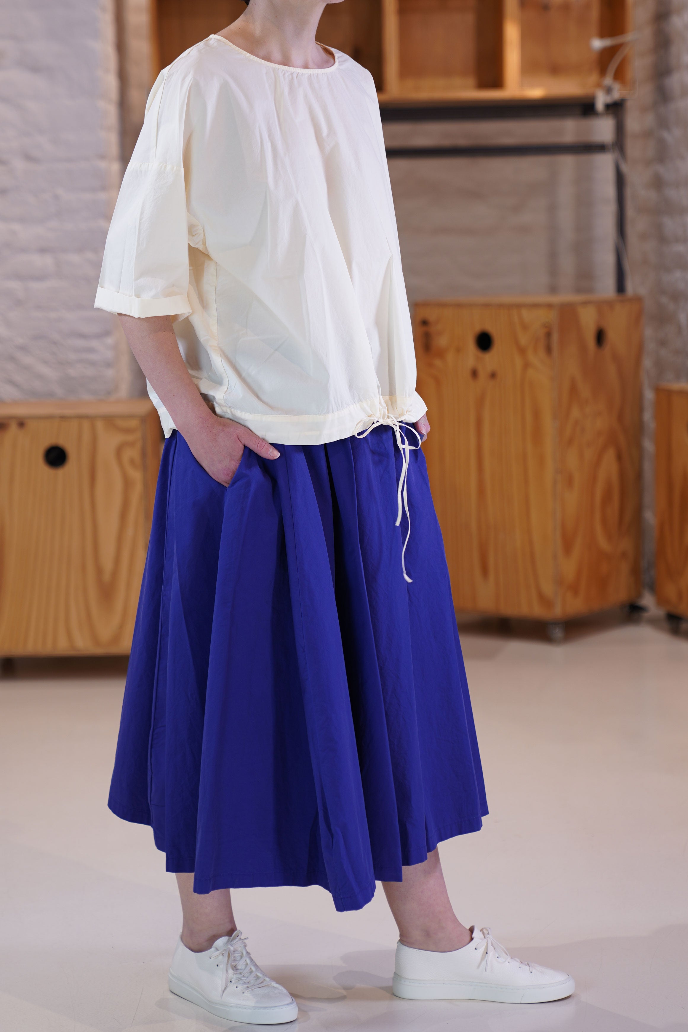 6563 tee coulisse yellow pop