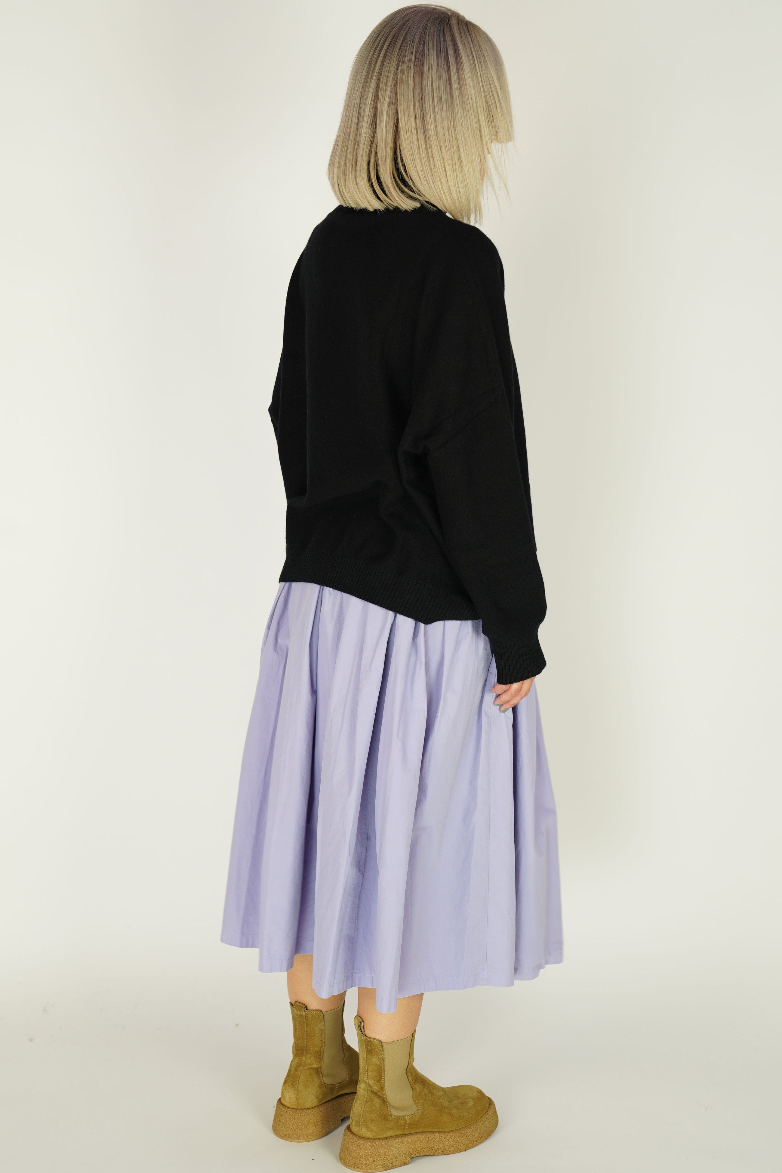 skirt plis yizic galactic