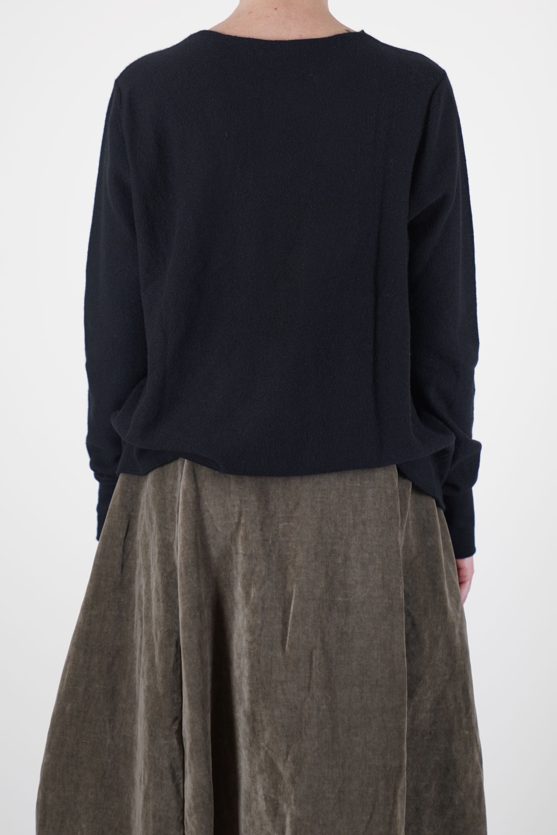 cashmere pullover zam ultra black