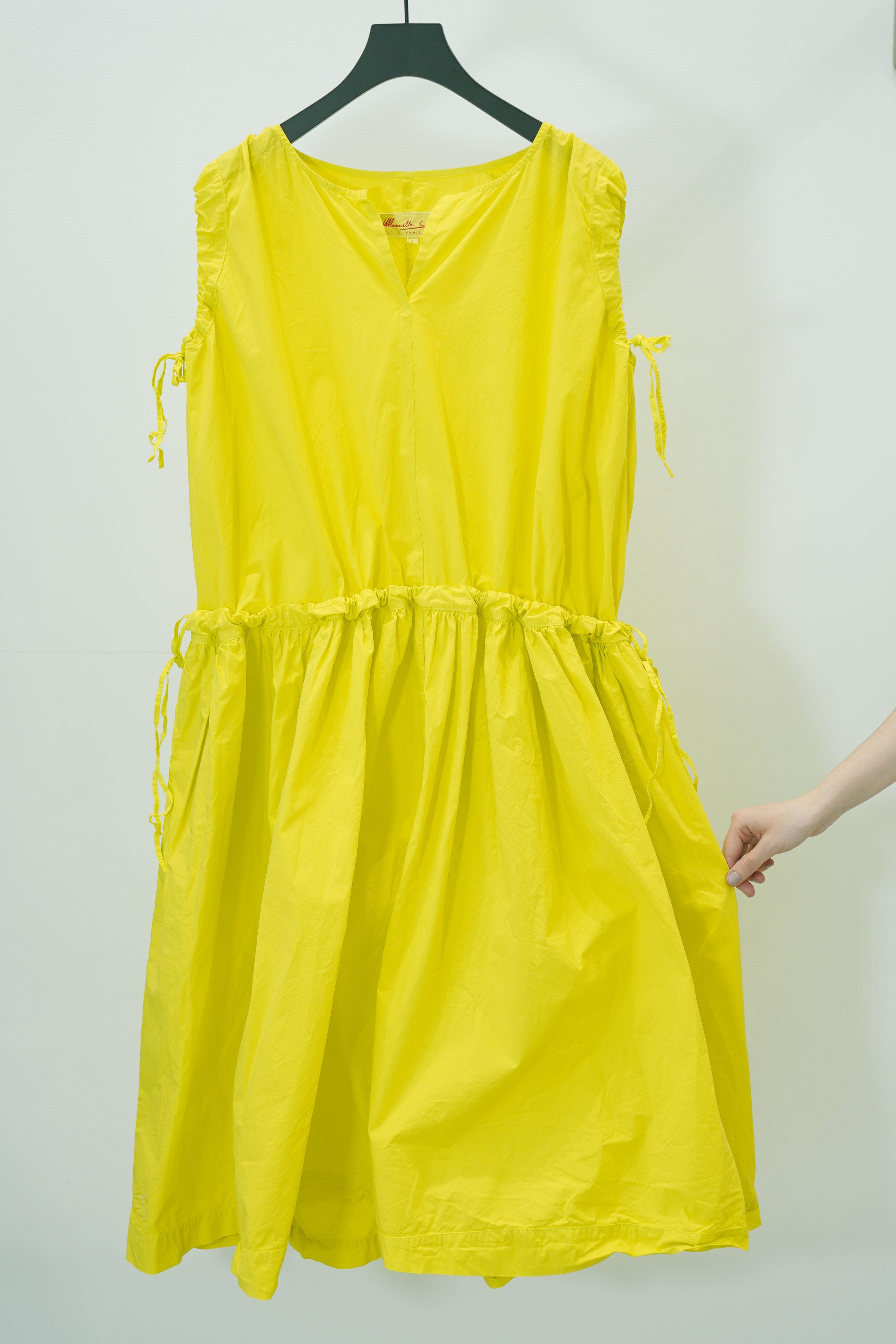 新品*Manuelle Guibal/マニュエルギバル*定番ギャザードレス manuelle guibal dress frou frou flash | carrousel the store