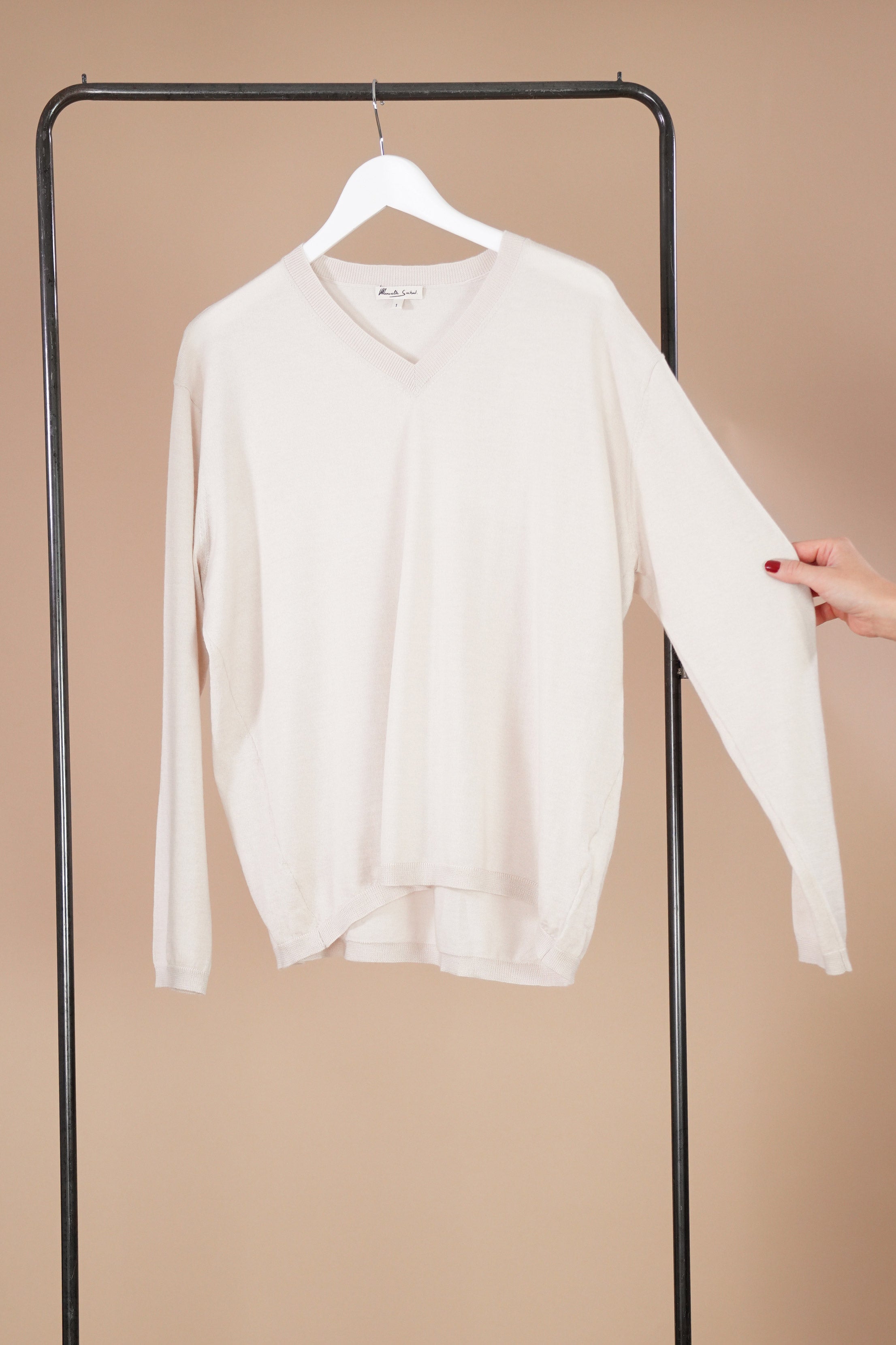 fine cashmere oversized pullover wim cloud