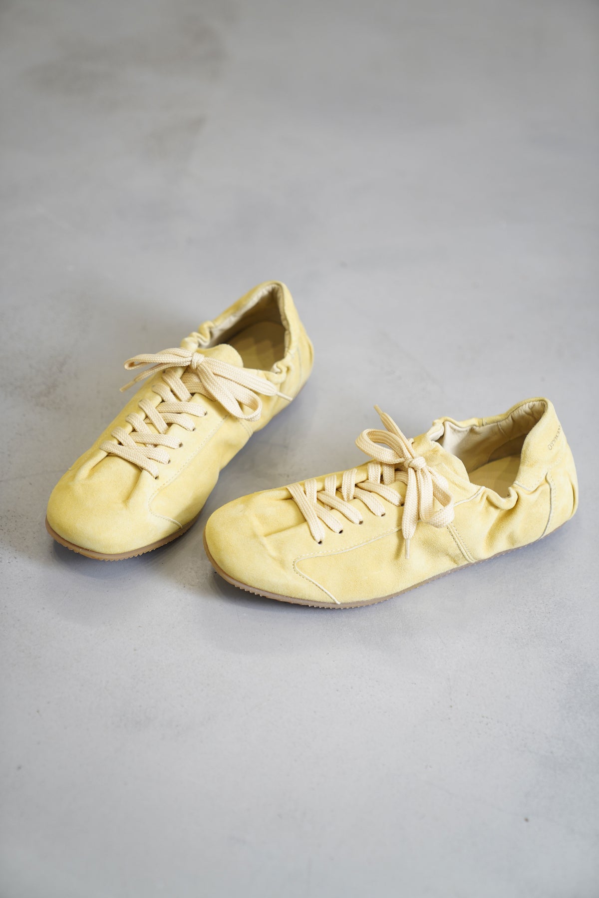 ballet 102 suede leather sneakers semola