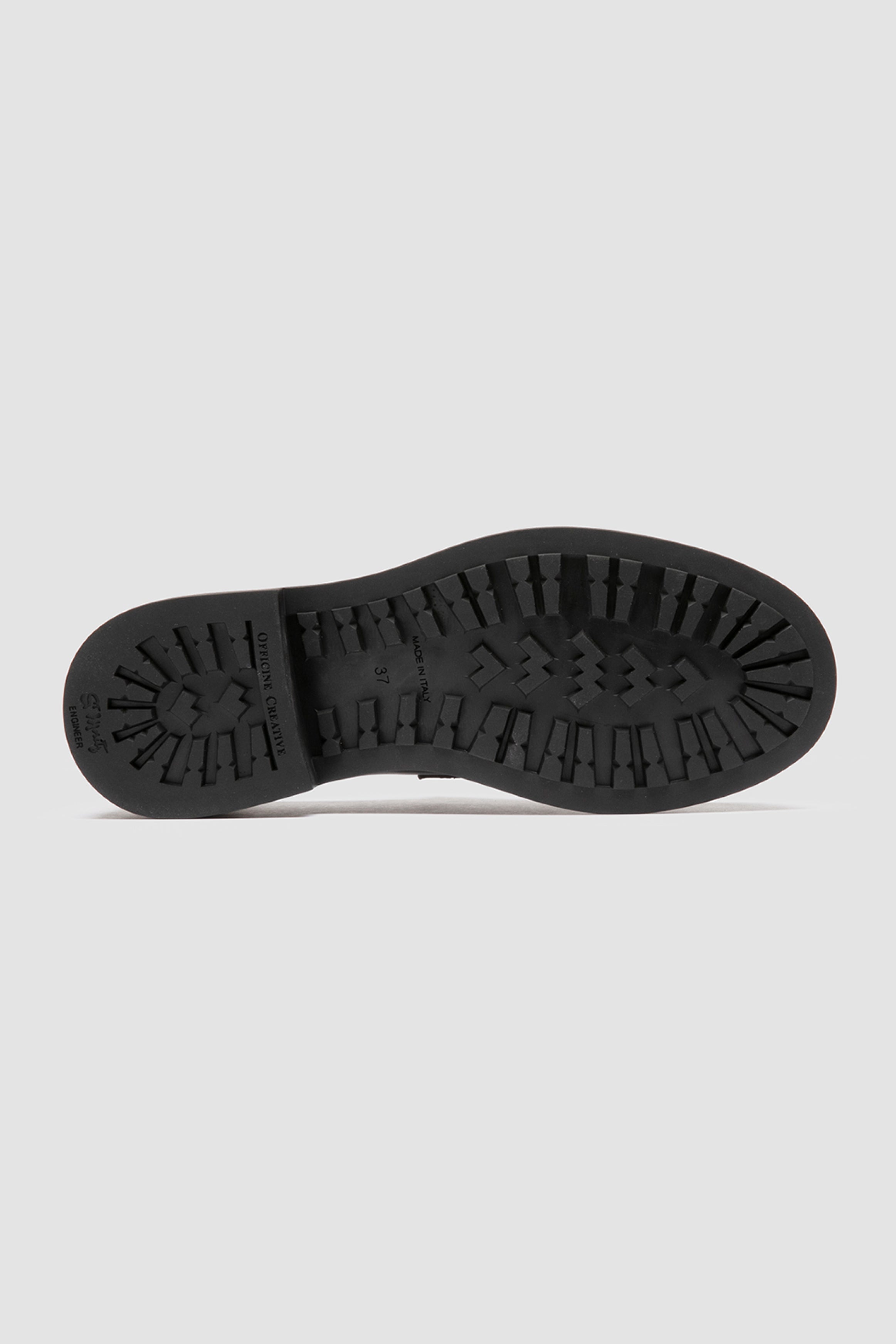 engineer 102 derby shoes black leather