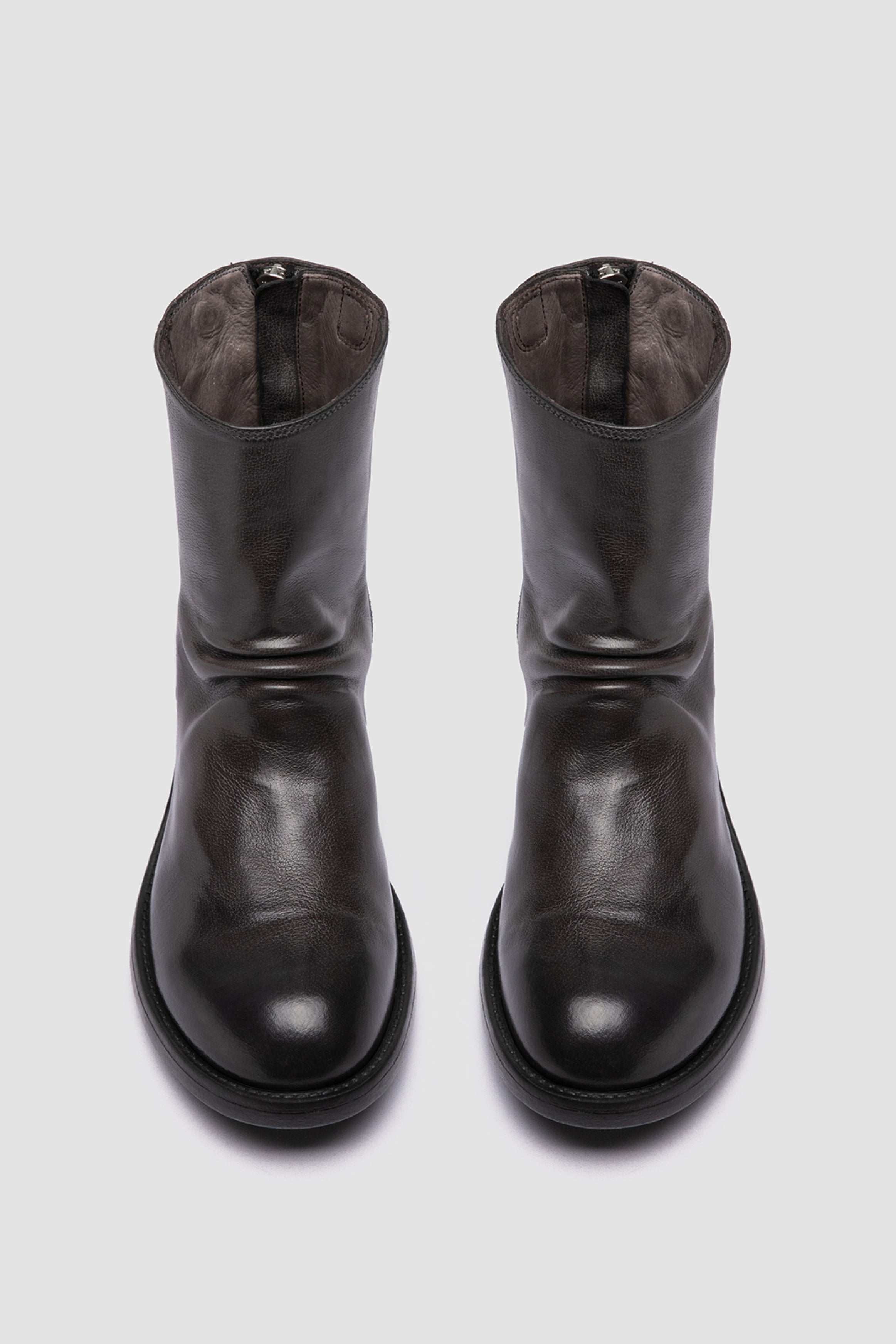 sergeant 104 zip leather boots magnete