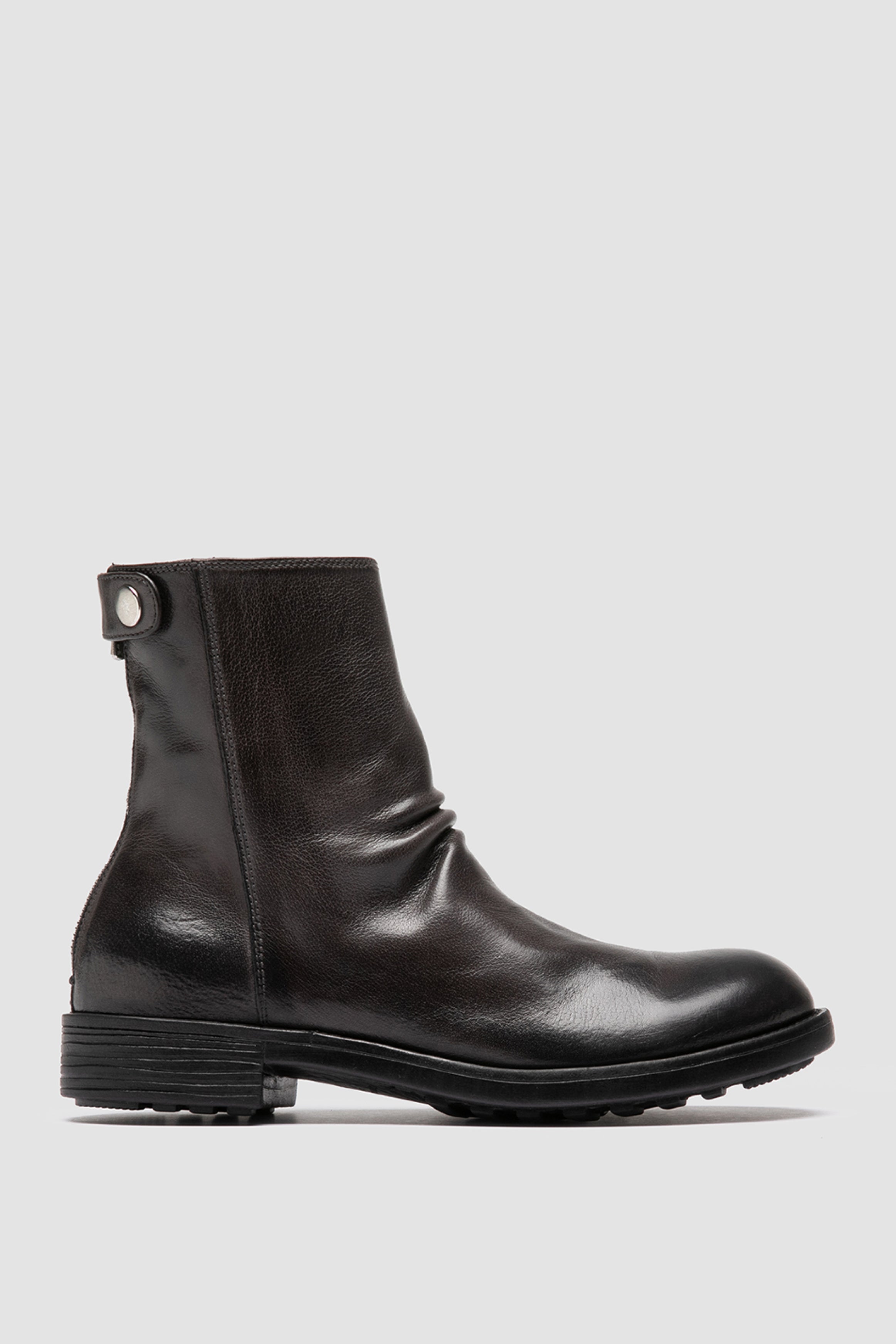 sergeant 104 zip leather boots magnete