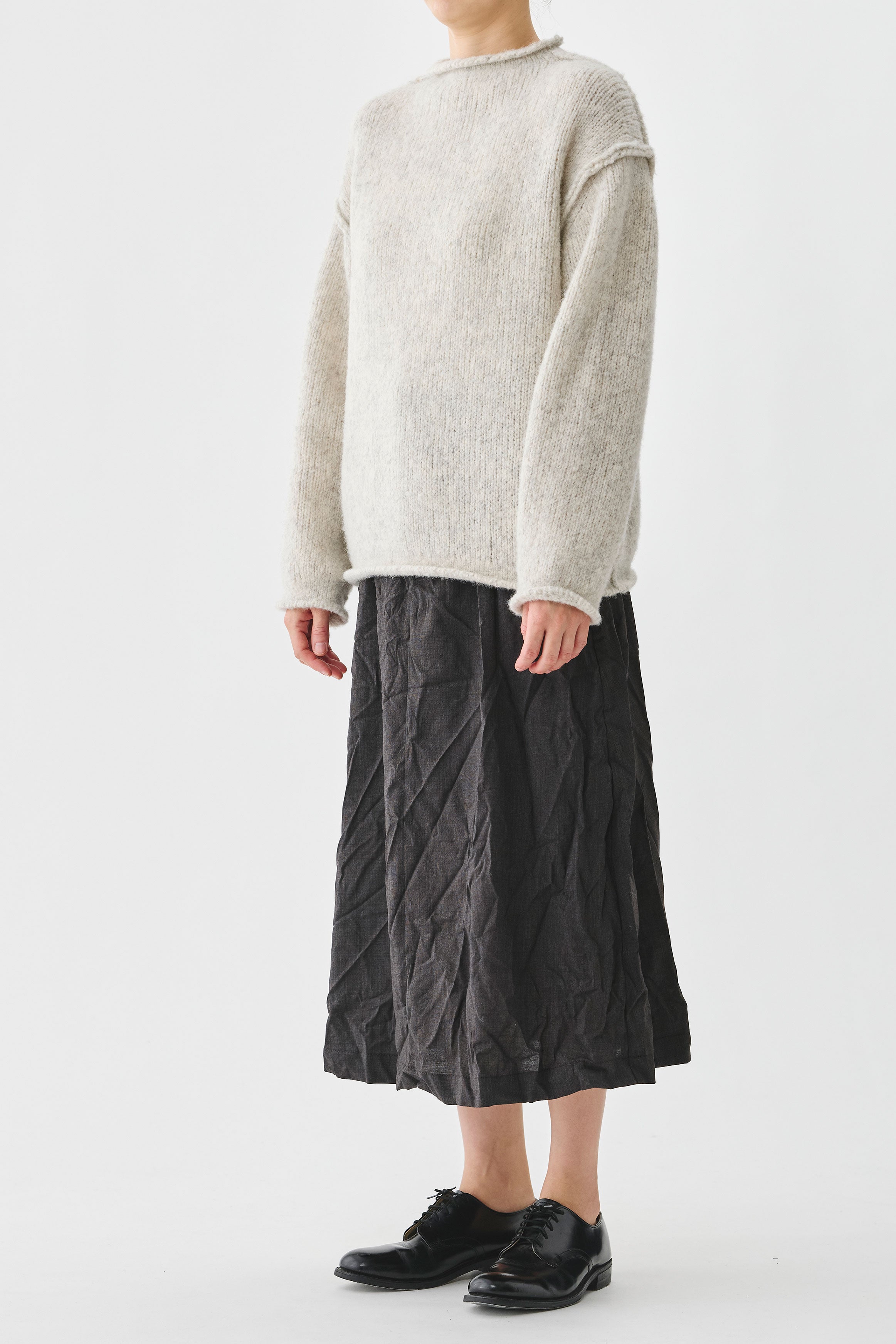 woolen knit natural