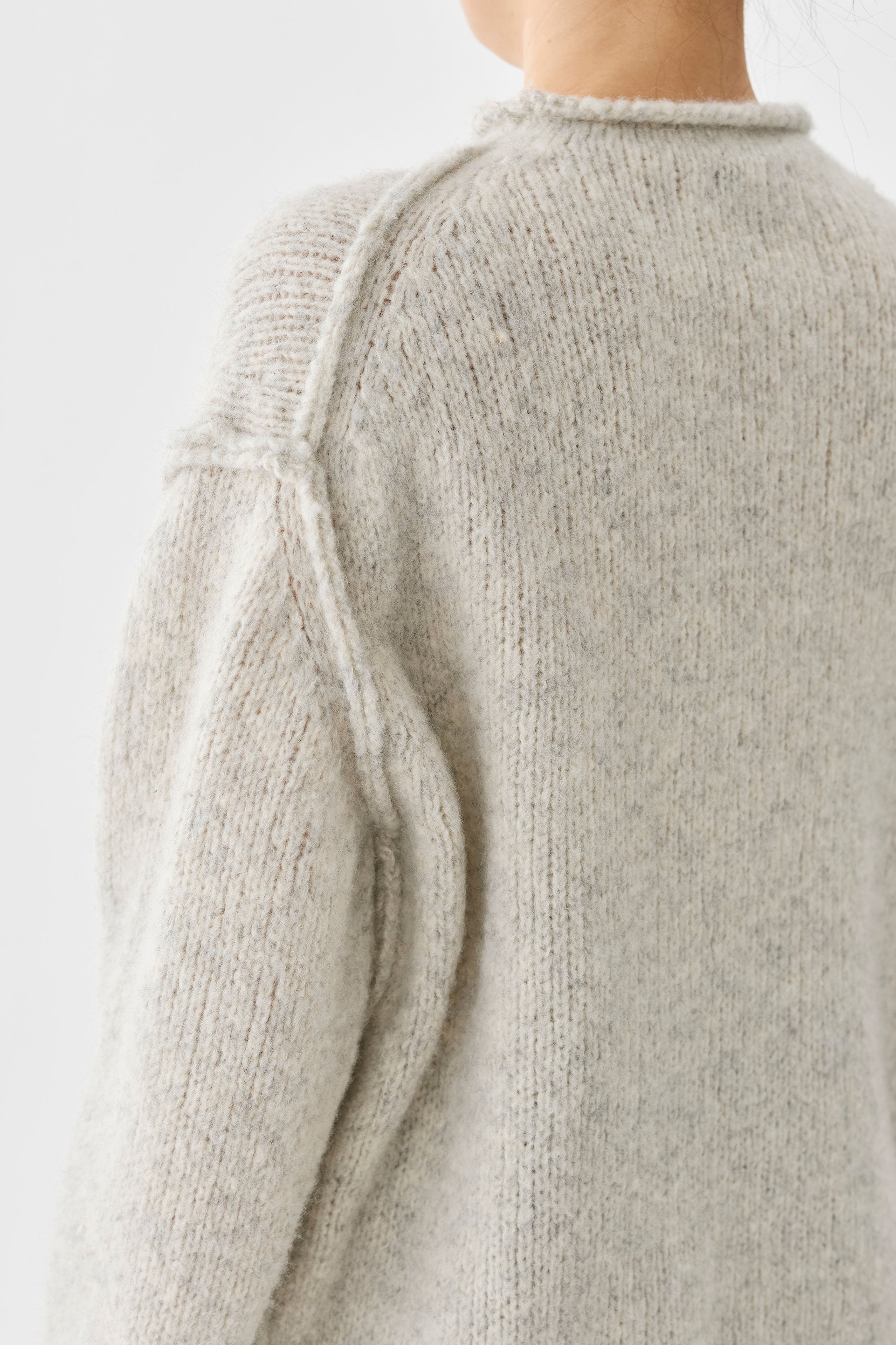 woolen knit natural
