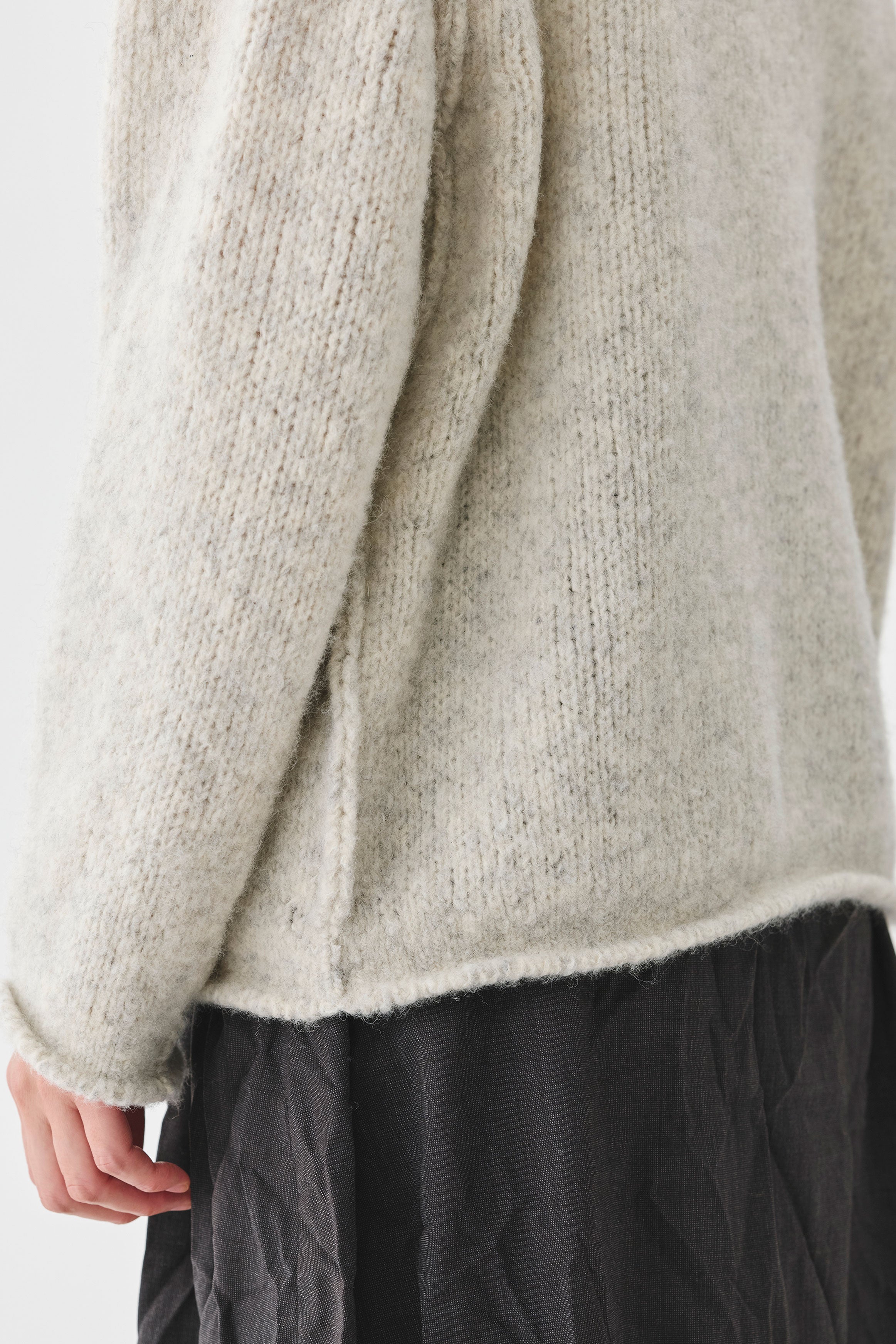 woolen knit natural