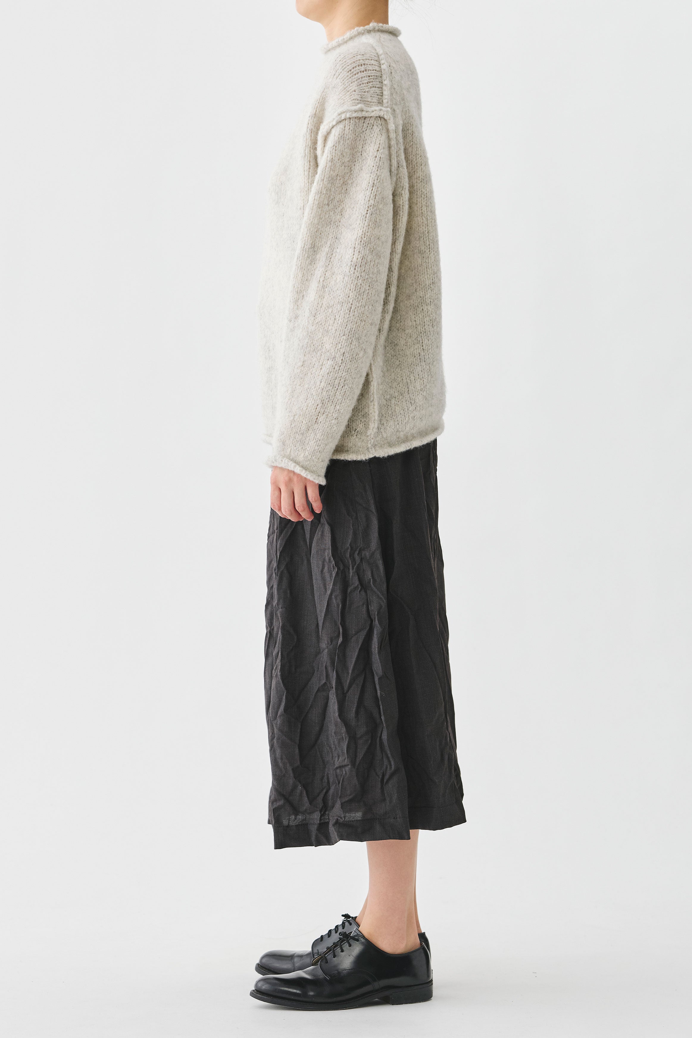 woolen knit natural