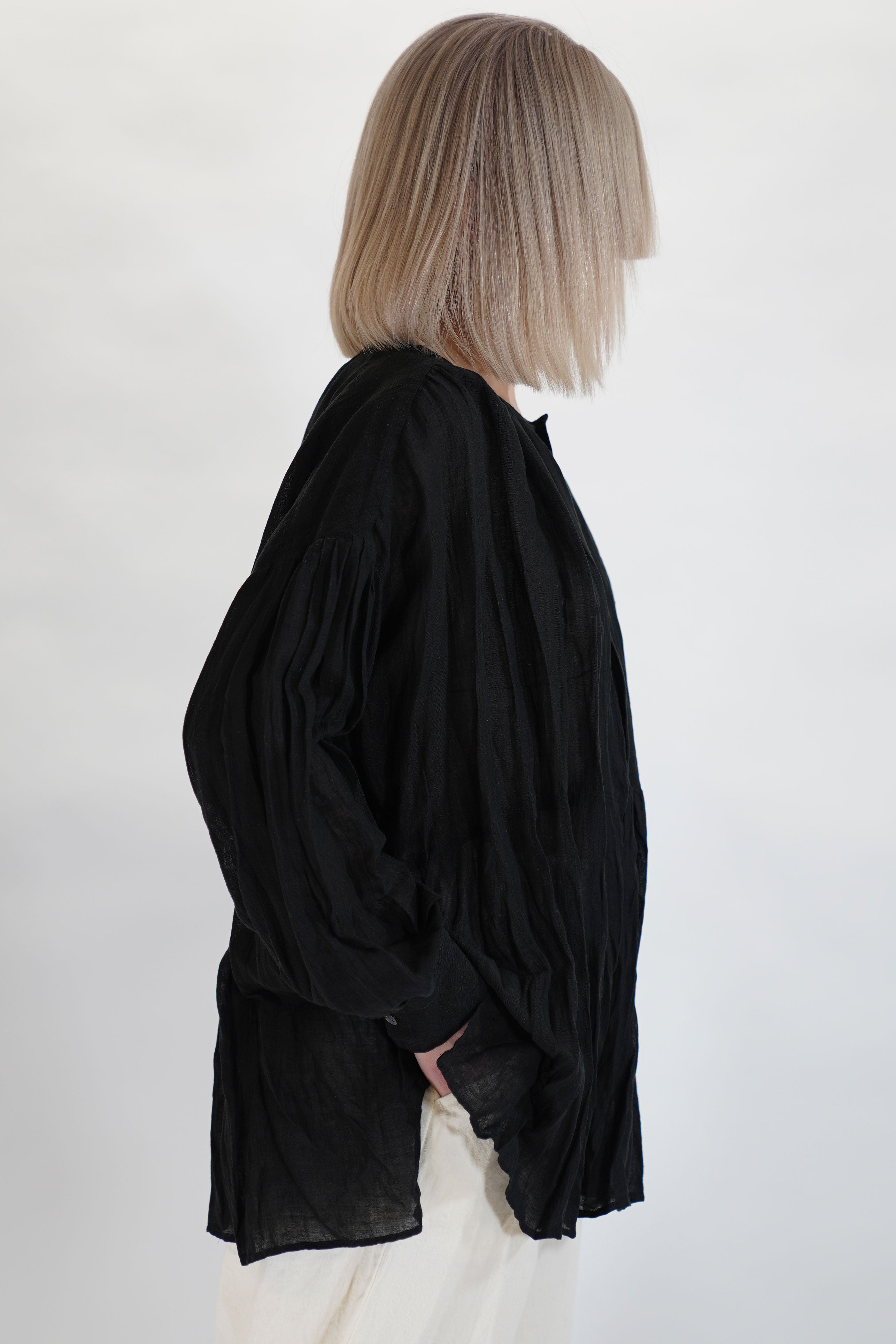 Voluminous Blouse Black