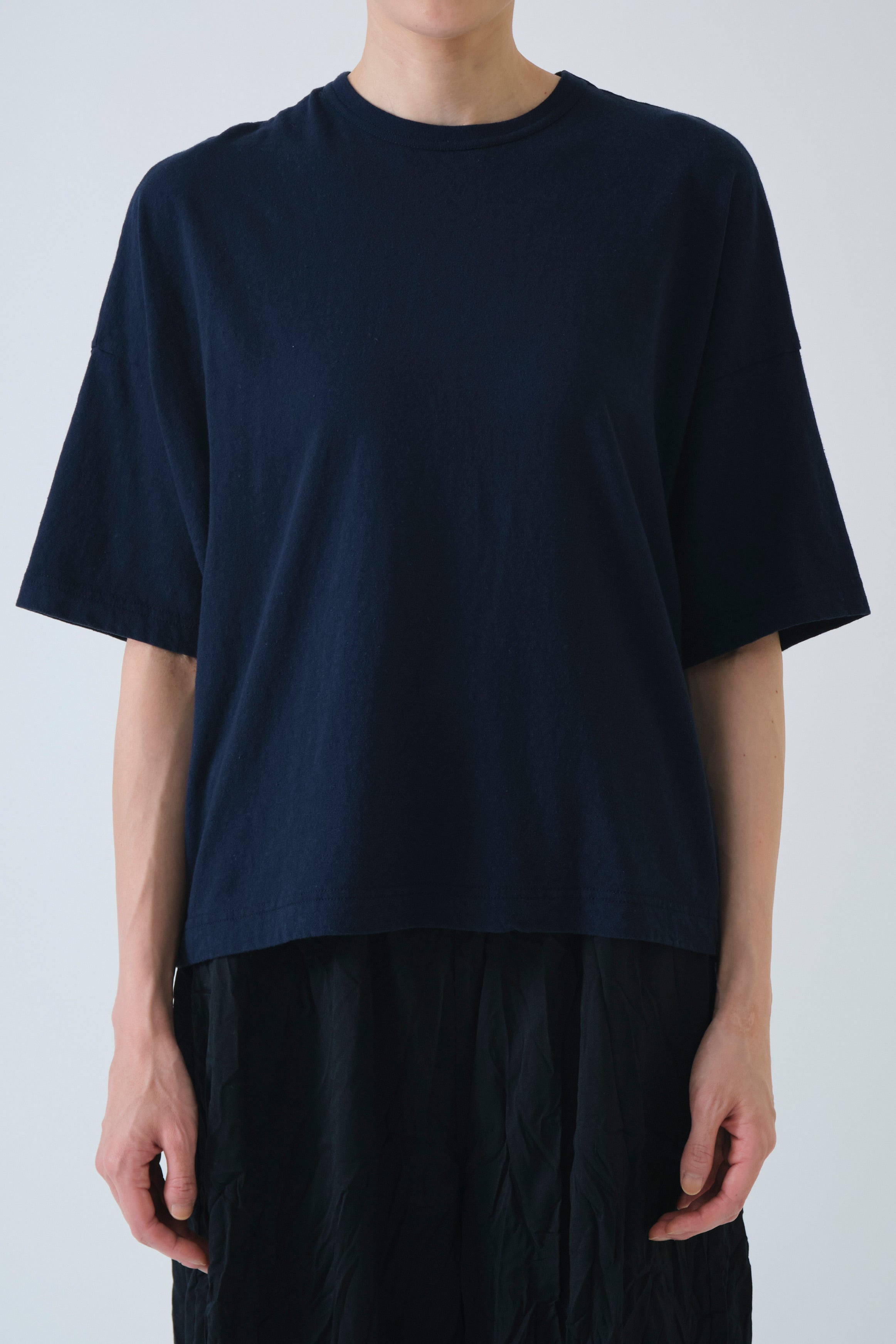 oversize jersey t-shirt navy