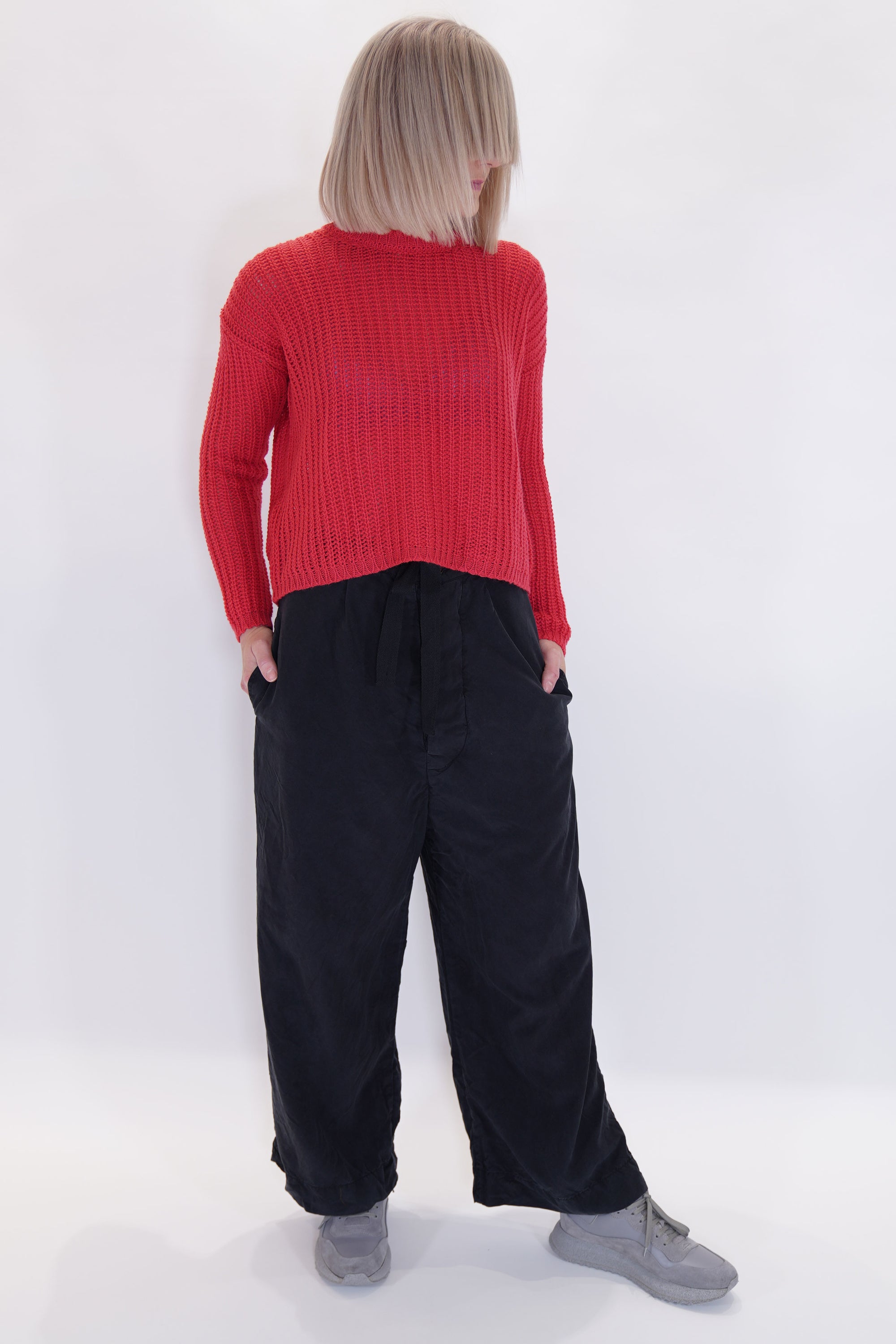 cashmere knit sweater kiss