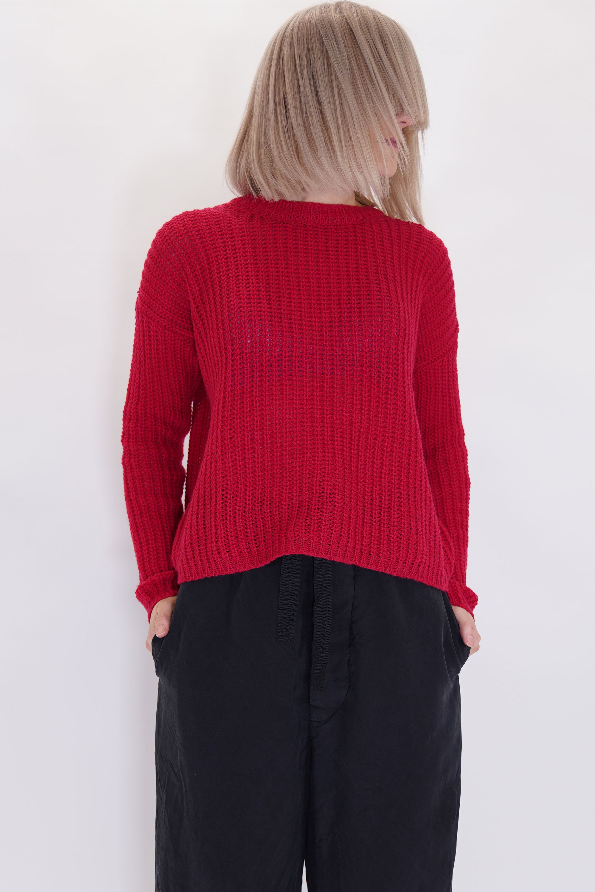 cashmere knit sweater dark kiss*