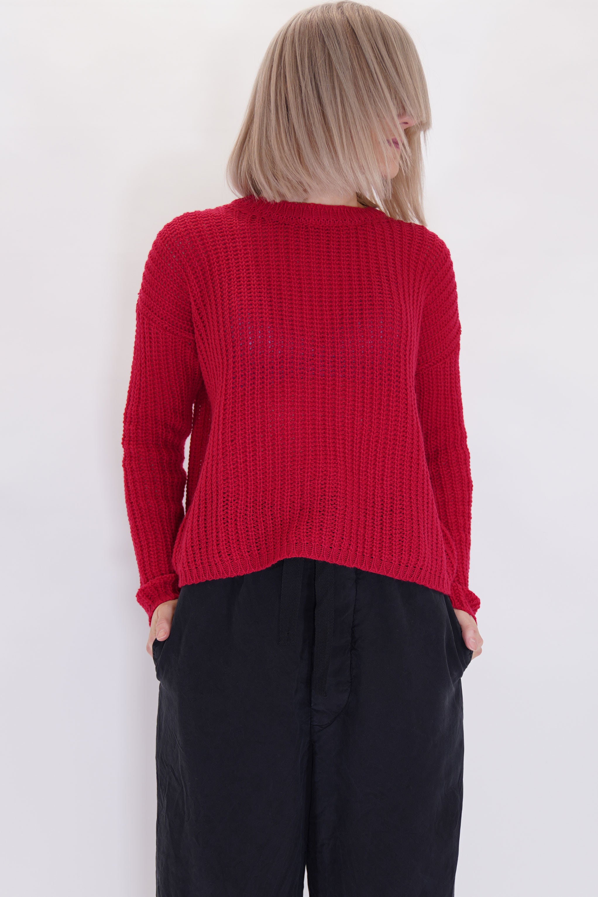 cashmere knit sweater dark kiss*