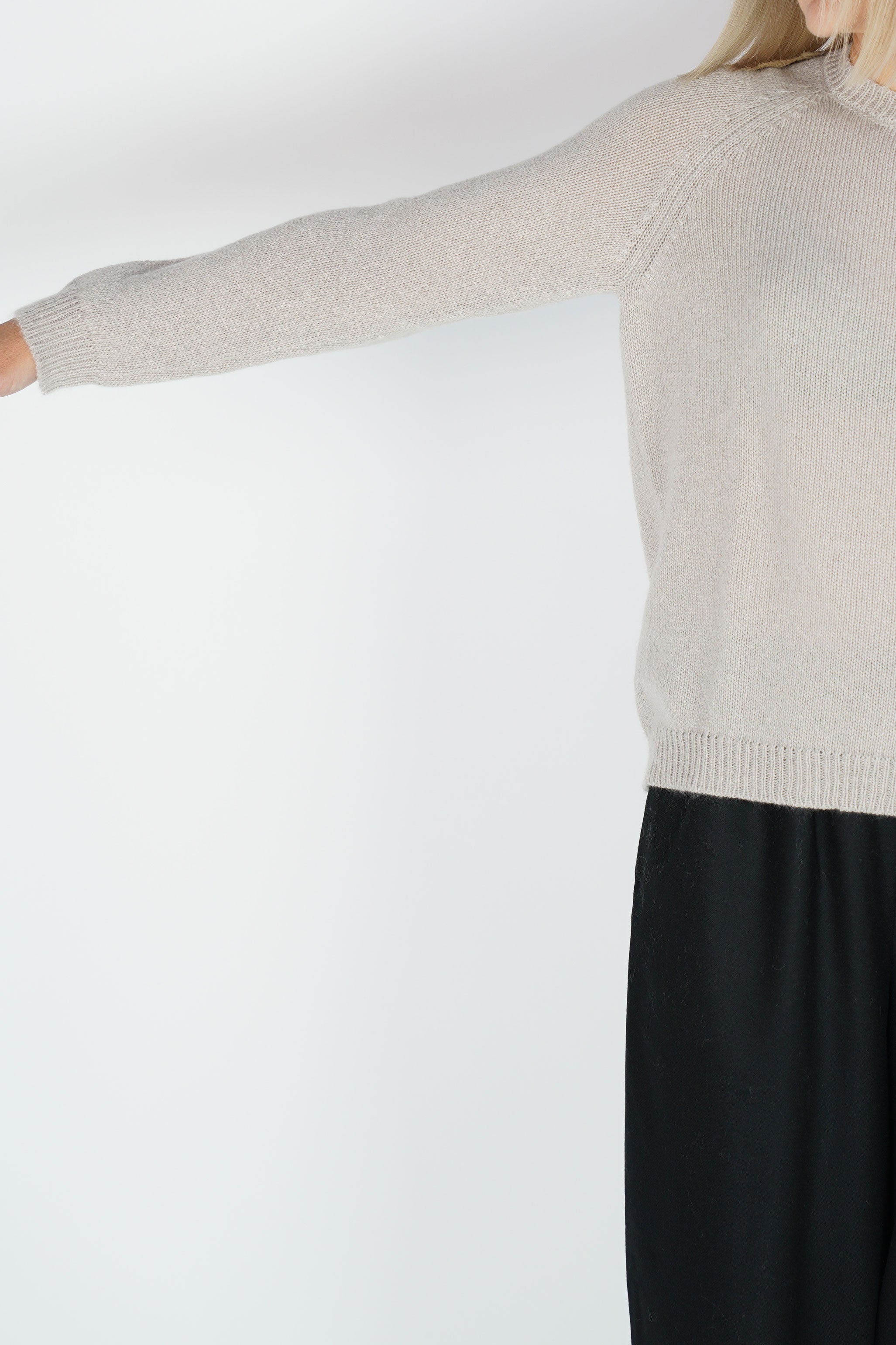 cashmere sweater sand