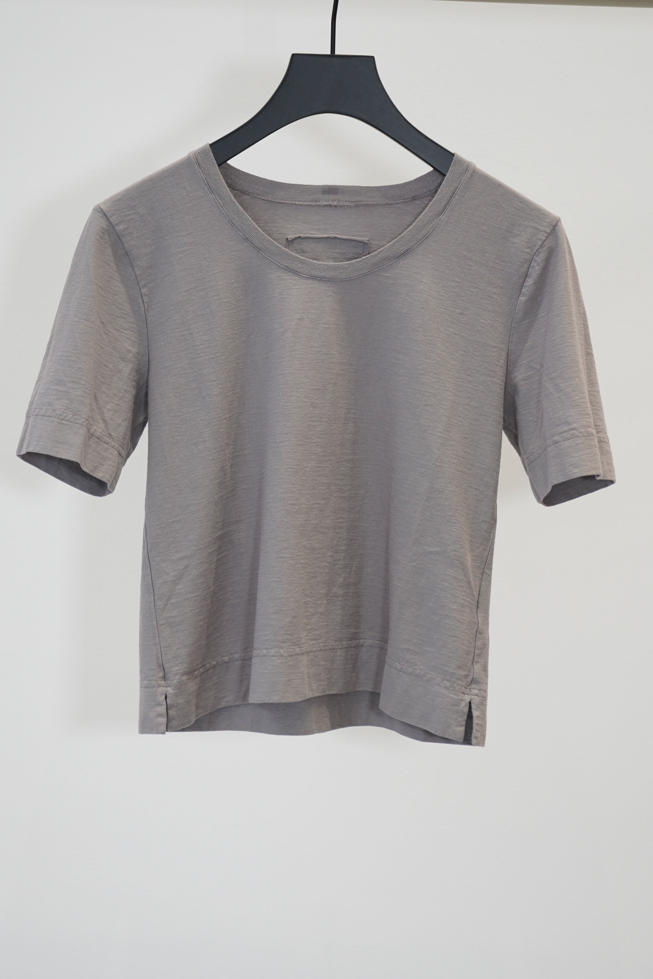 cropped t-shirt greige