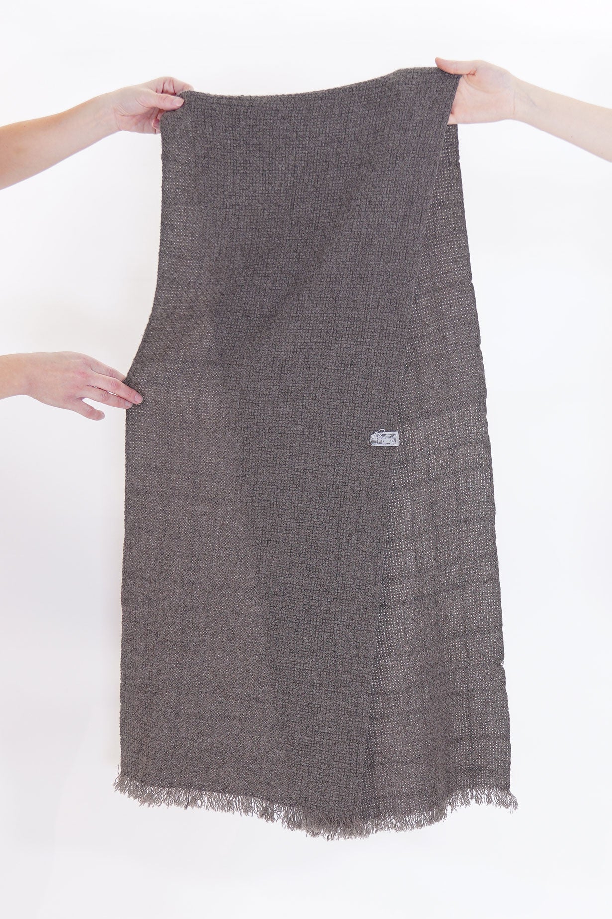 handwashed slow cashmere scarf mini bask oxe