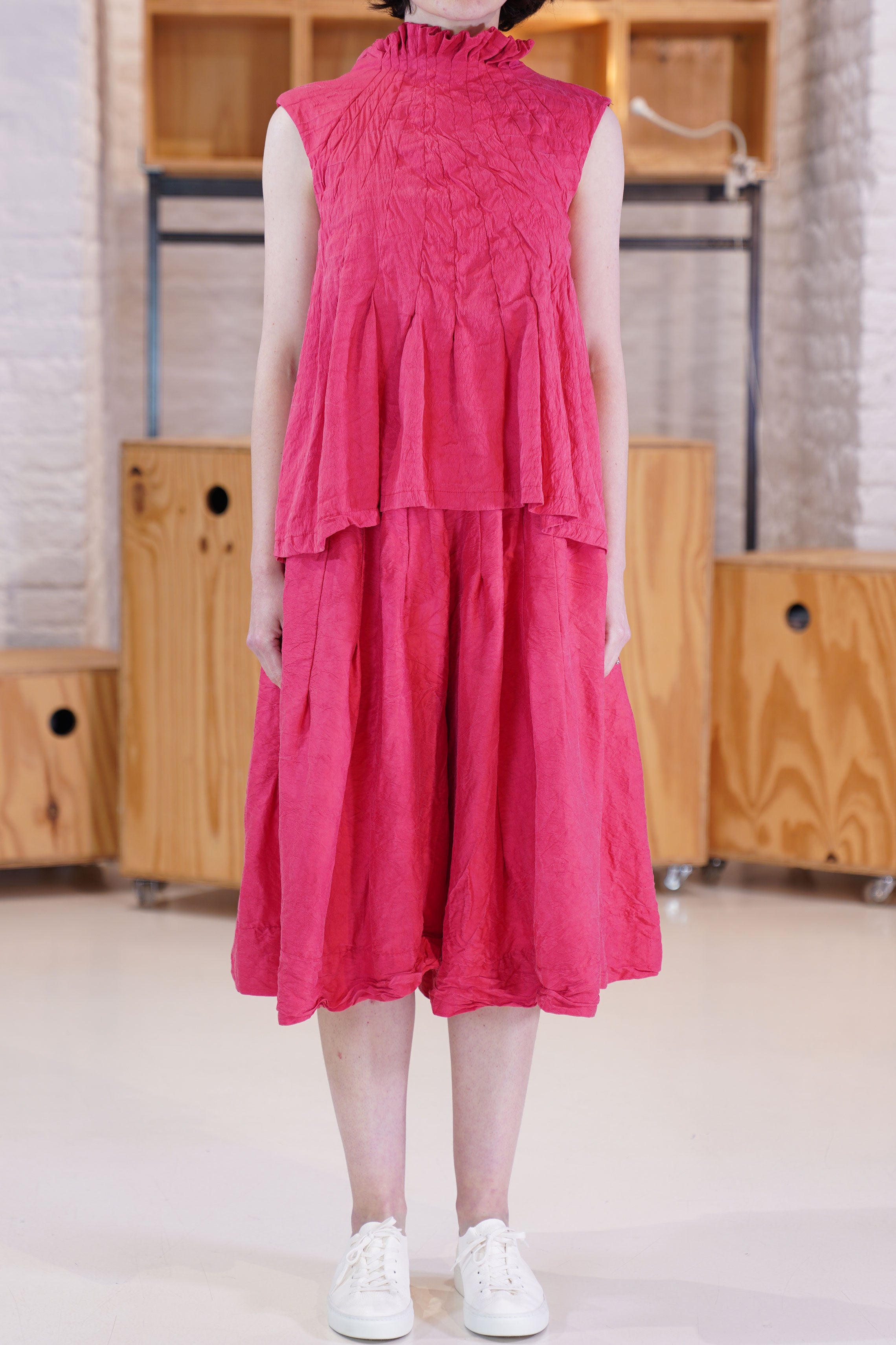 levy pant silk berry