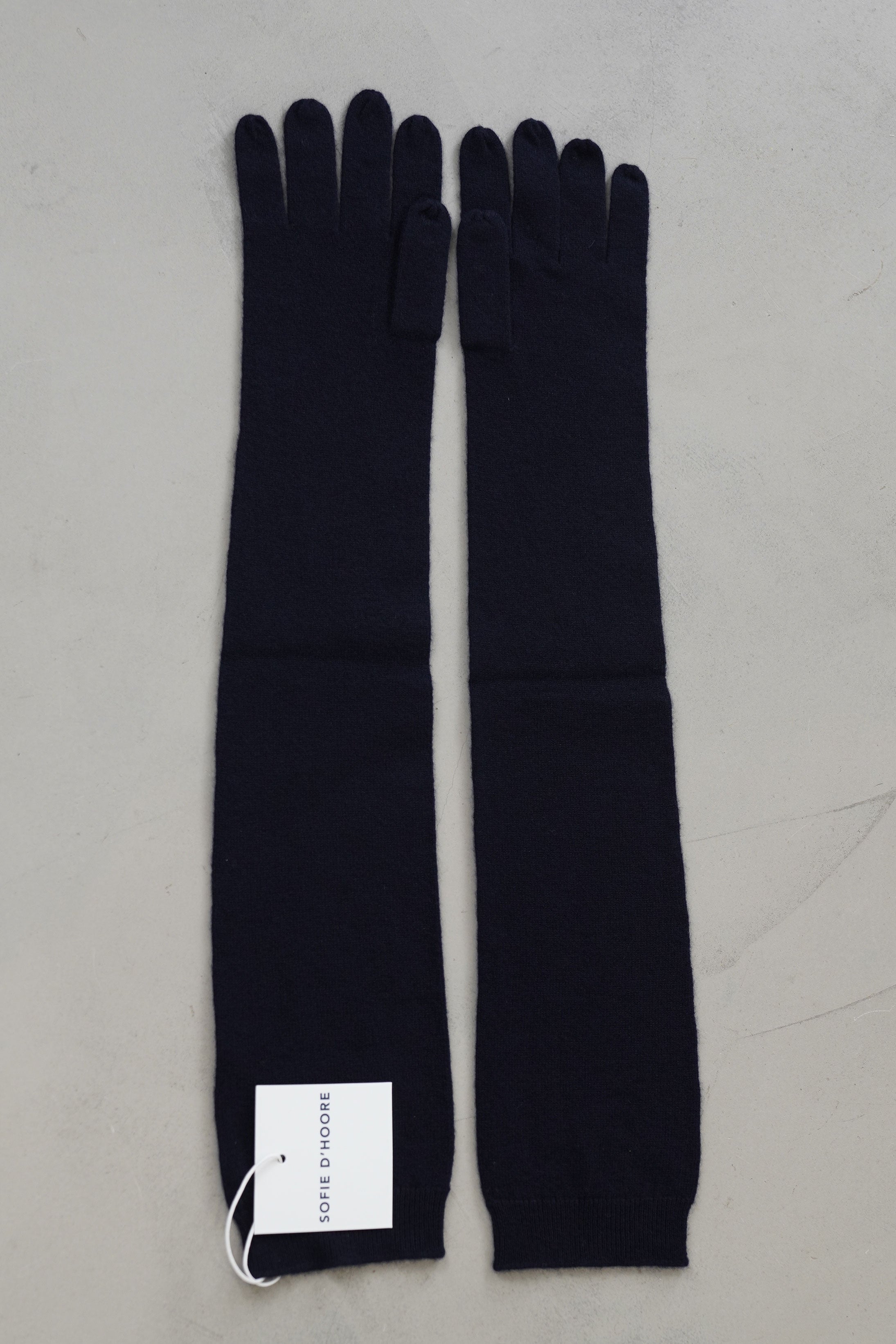 alta long gloves cashmere midnight