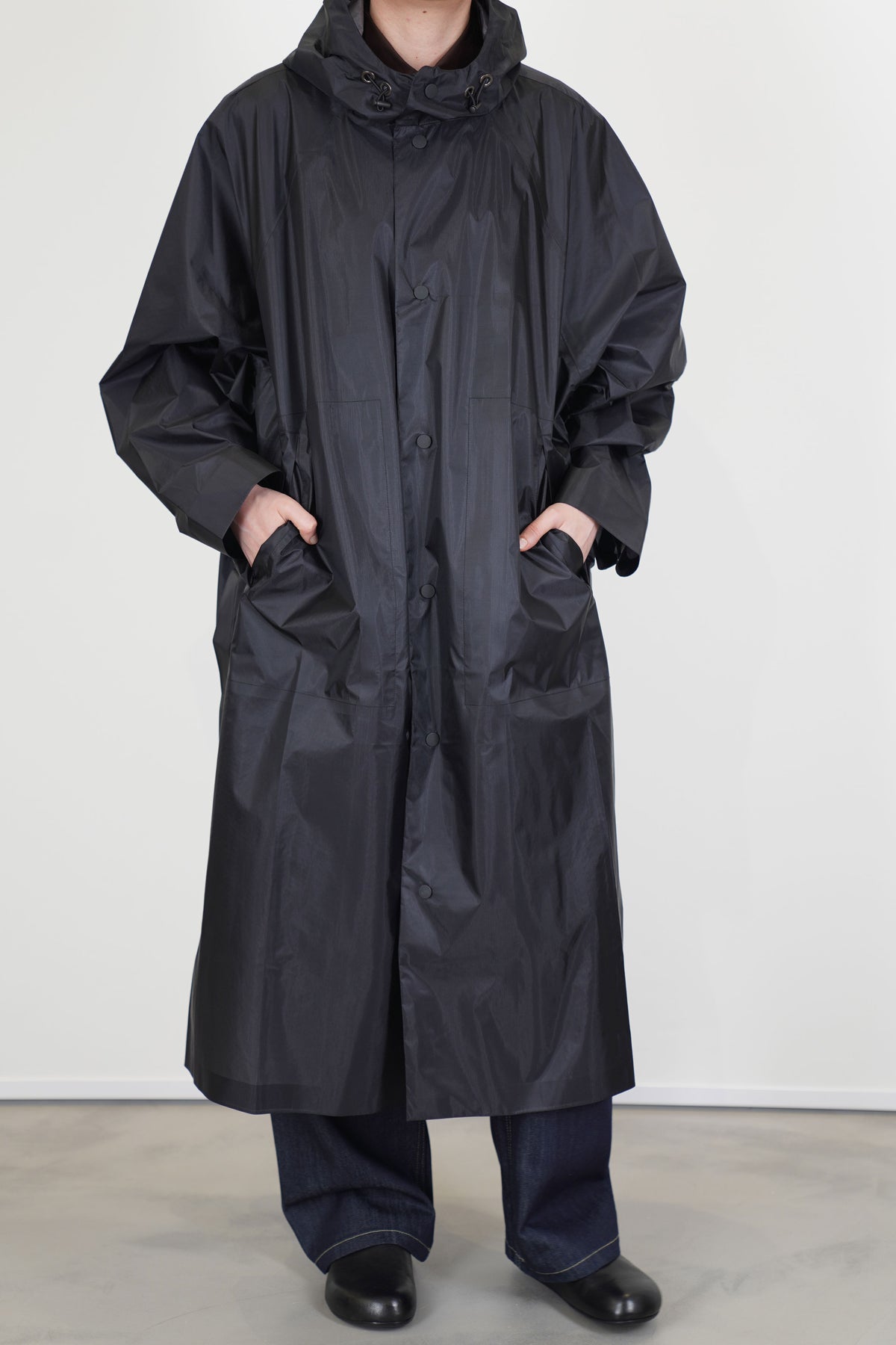 long parka cap black