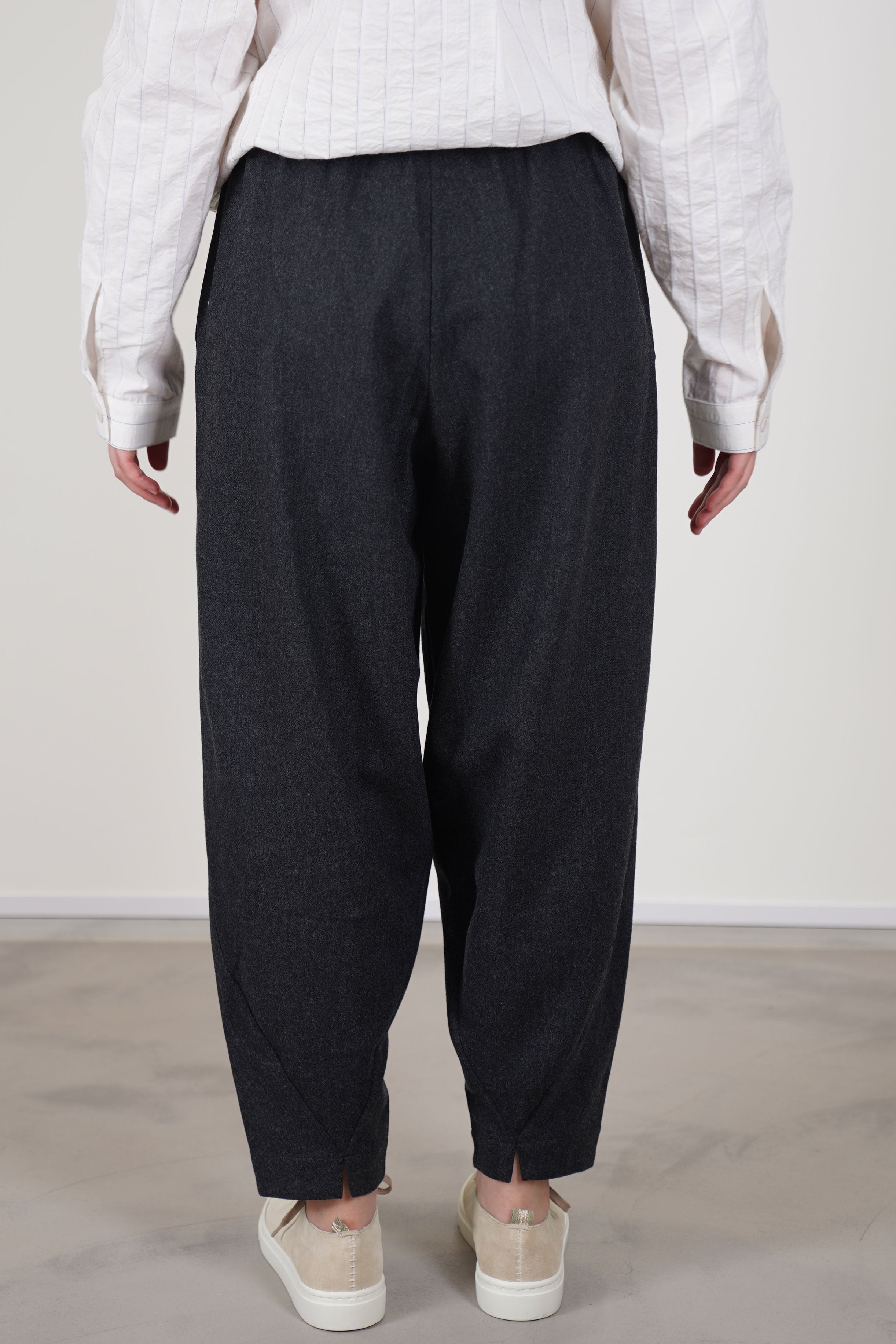 acrobat trousers wool charcoal