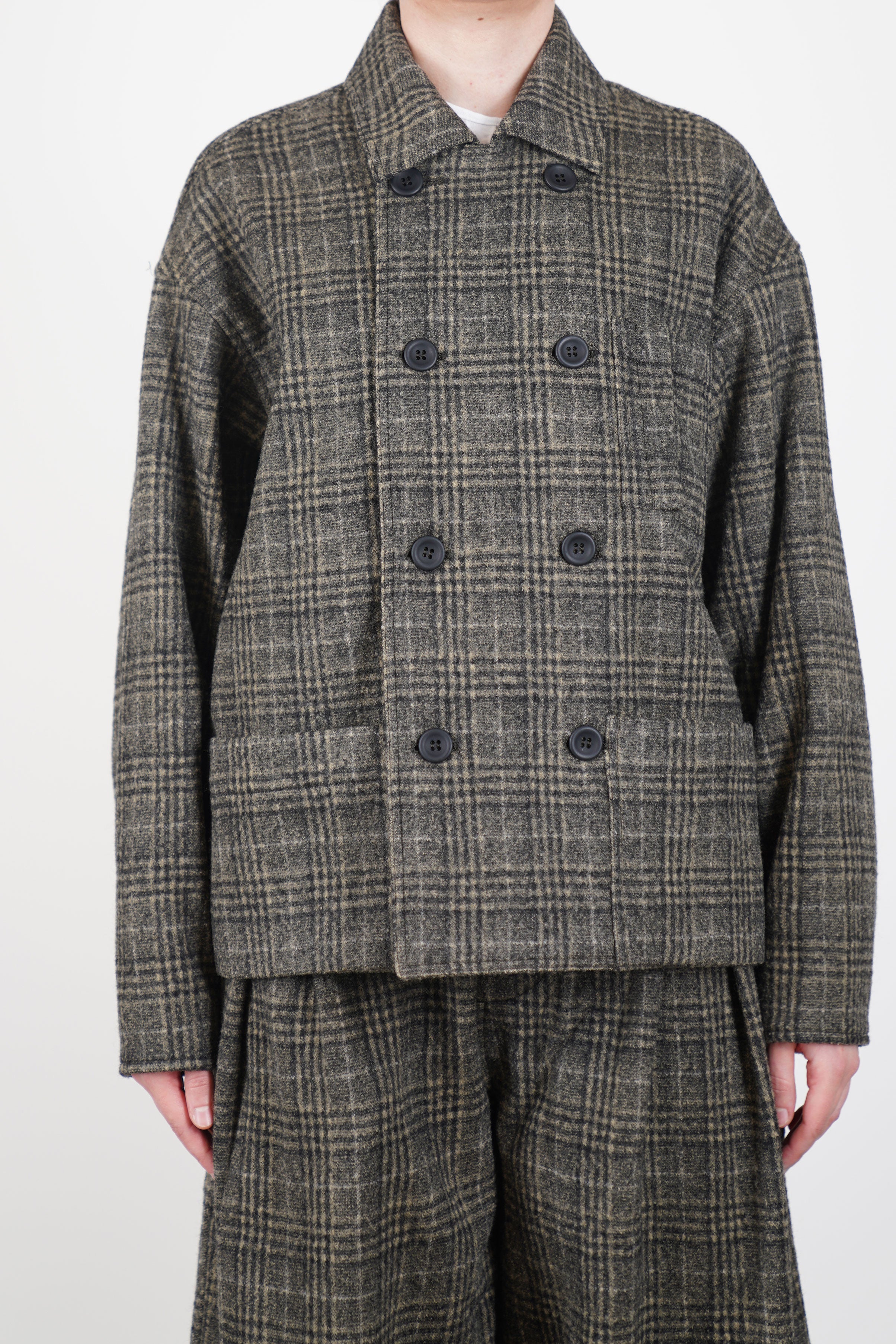 cook jacket wool cardamom