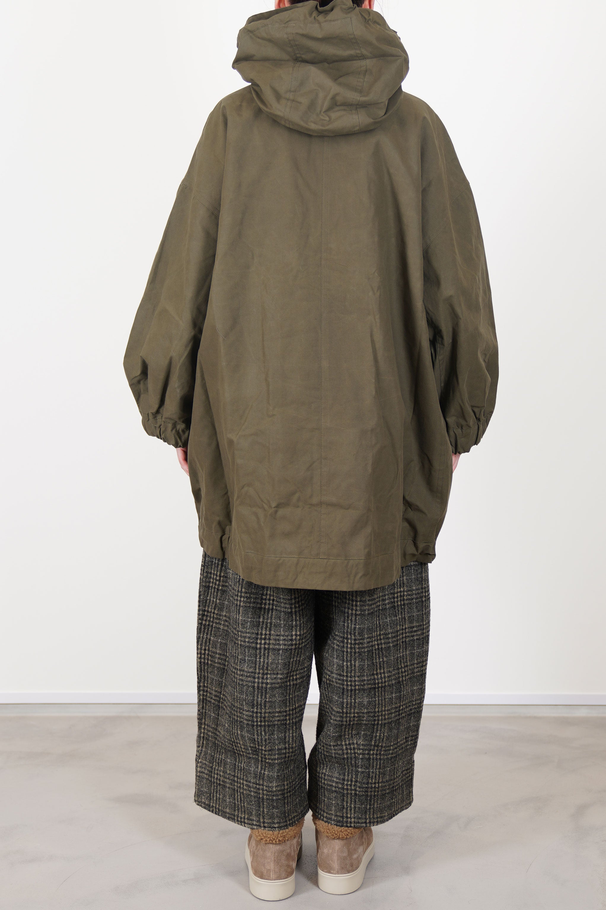 explorer coat waxed cotton heath