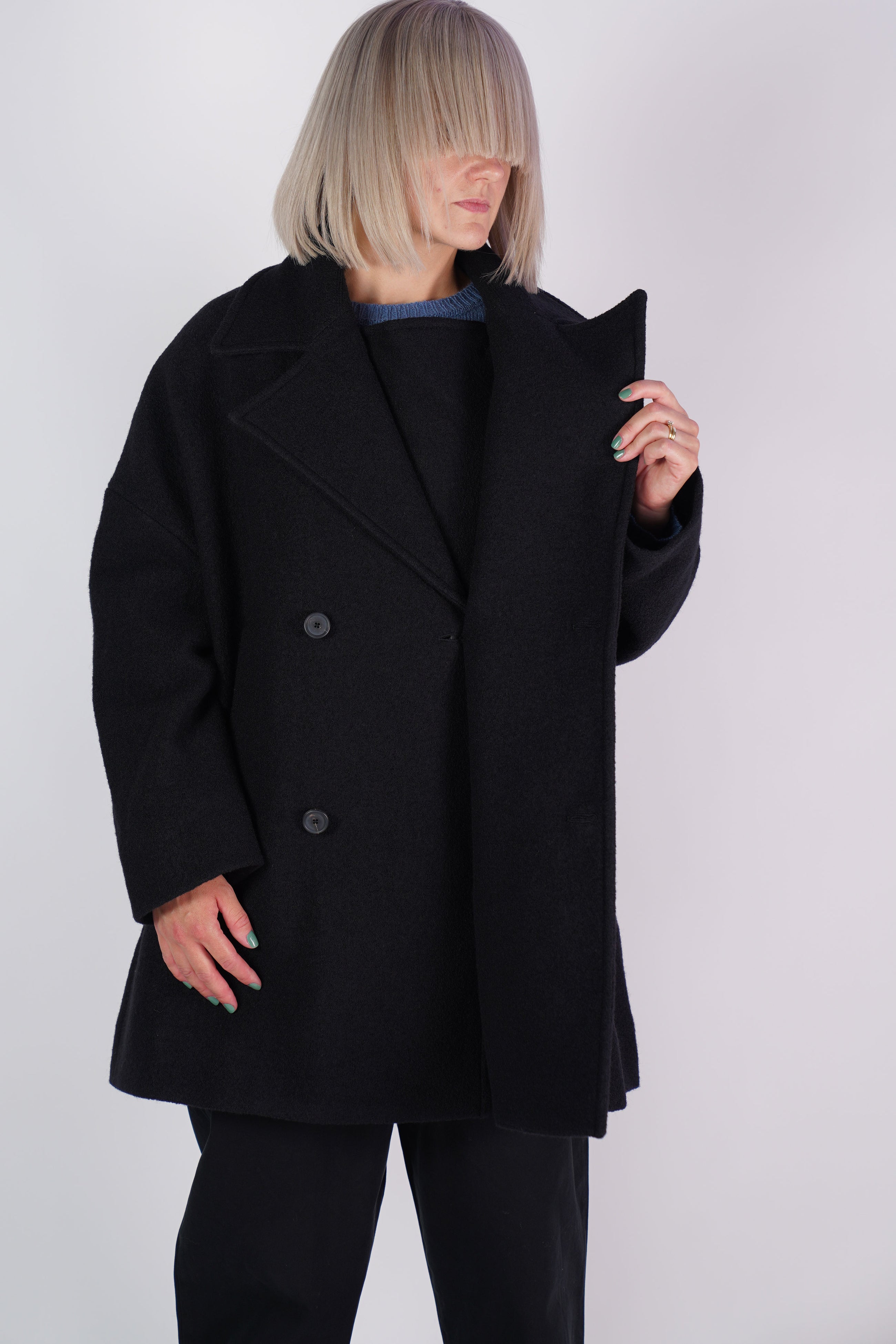 logger coat wool flint