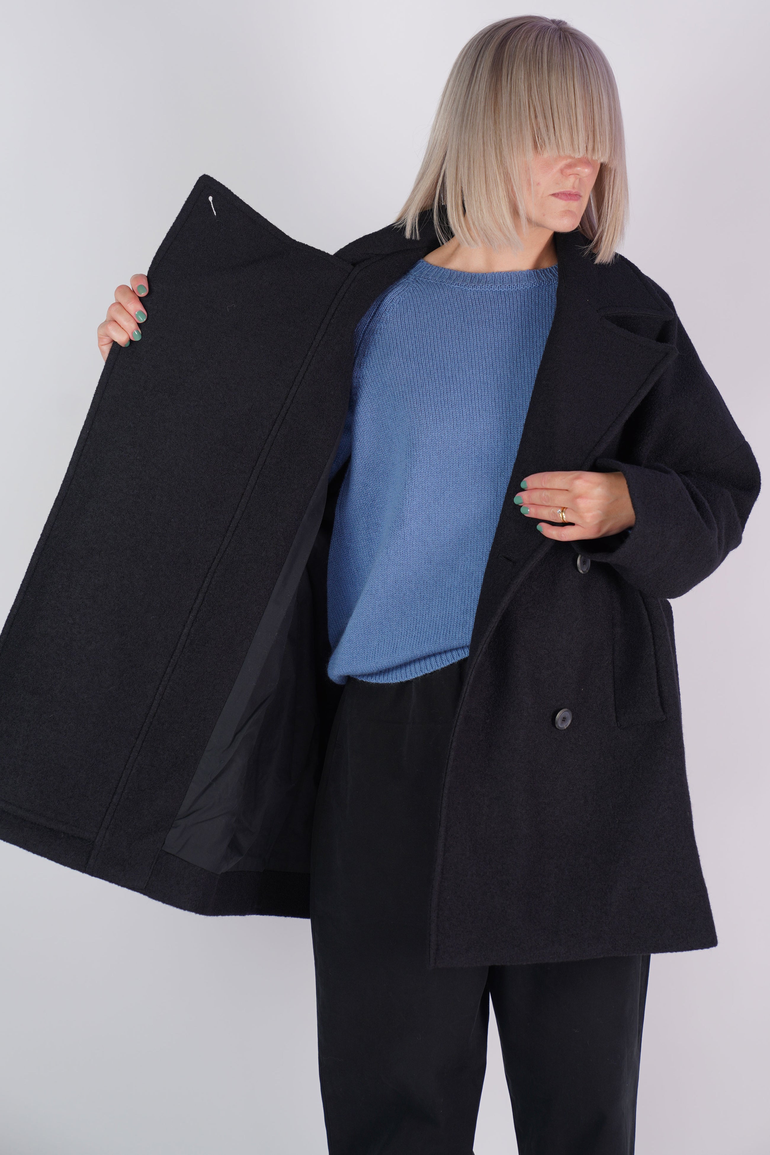 logger coat wool flint