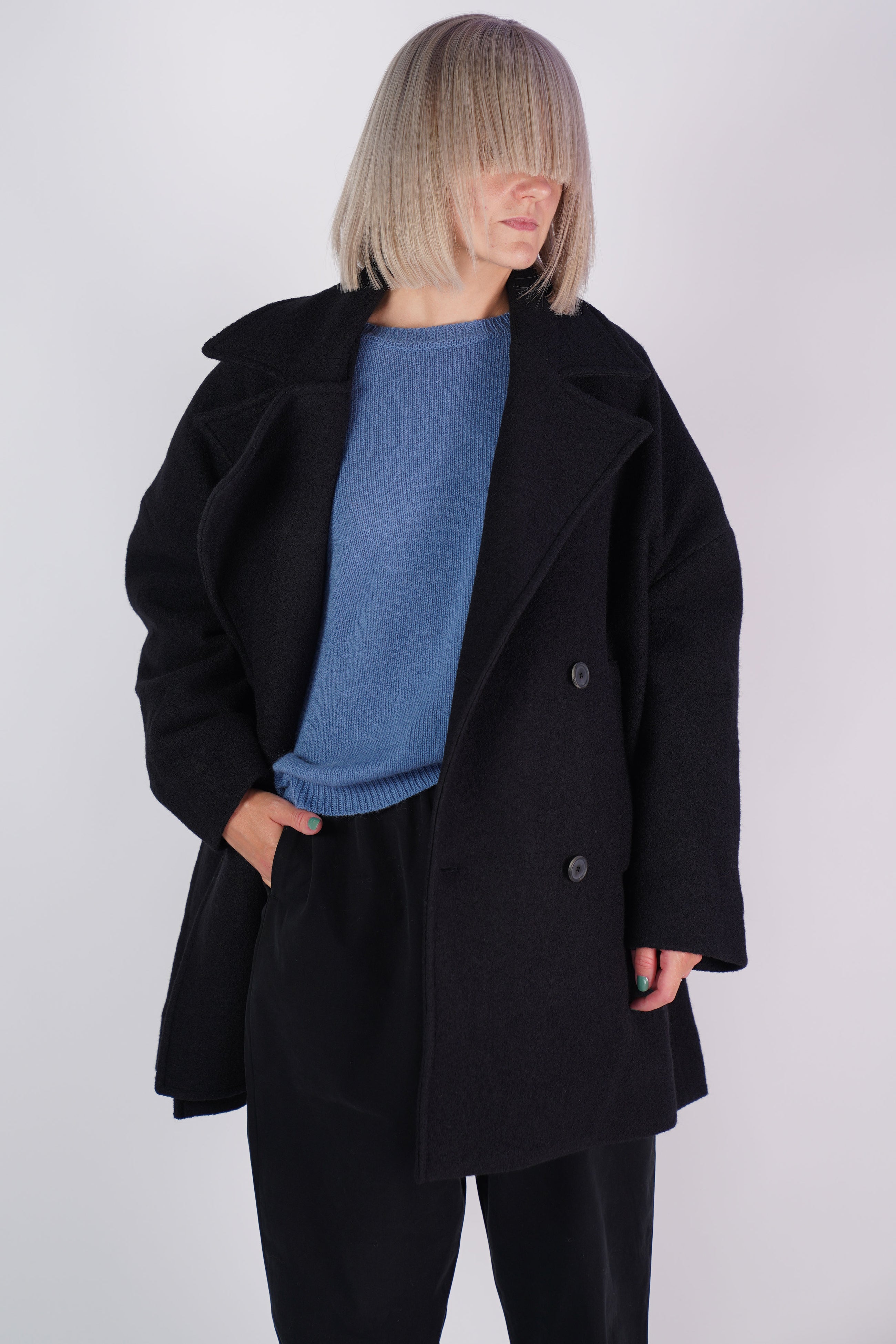 logger coat wool flint
