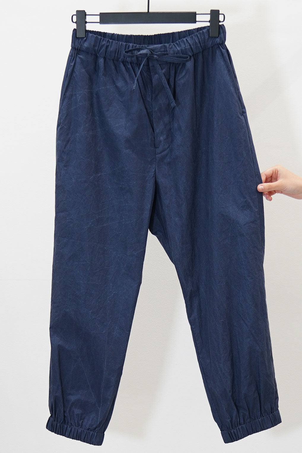 tm42mp04 cuffed training pants navy