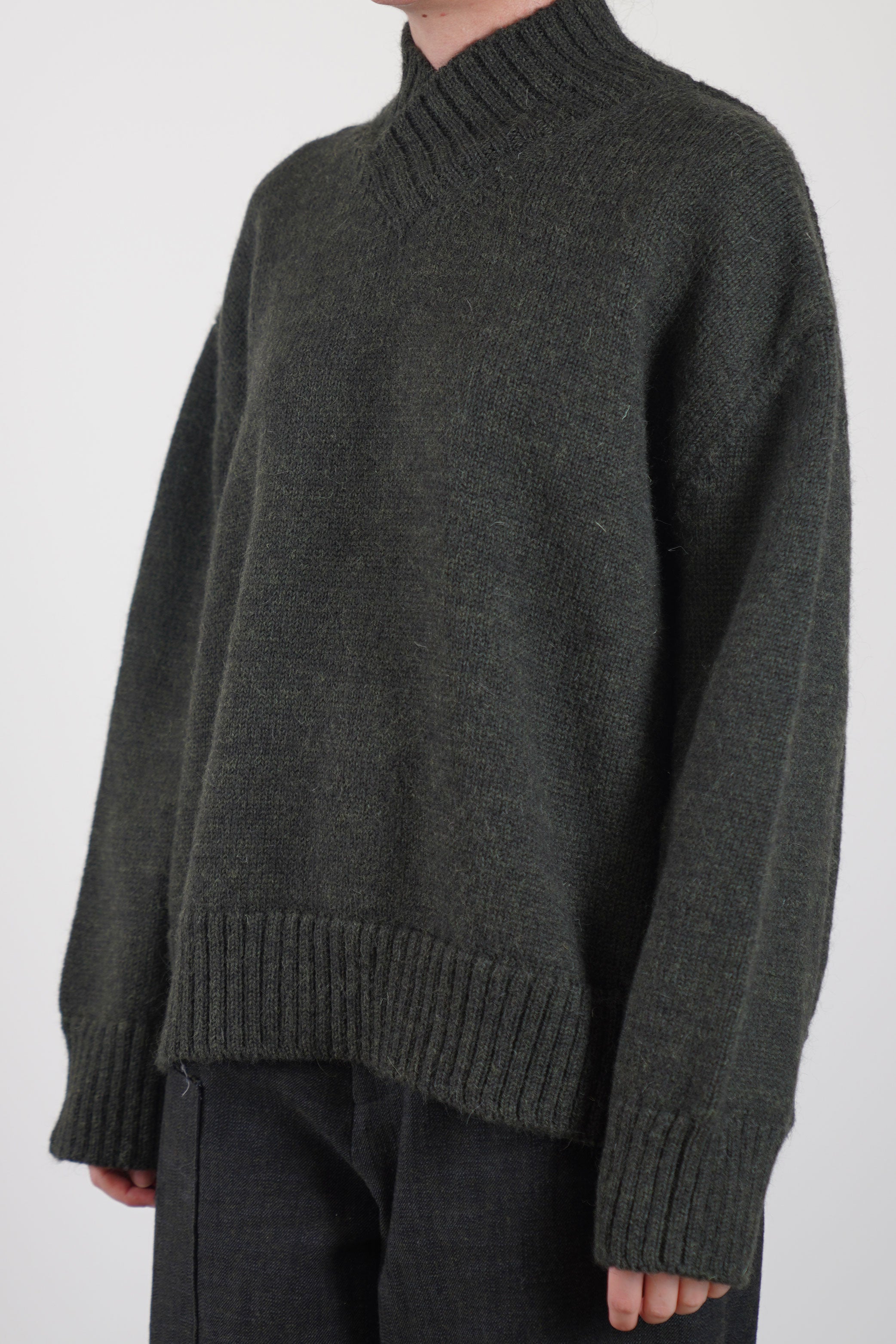 wd-10-mo krefeld jumper wool moss