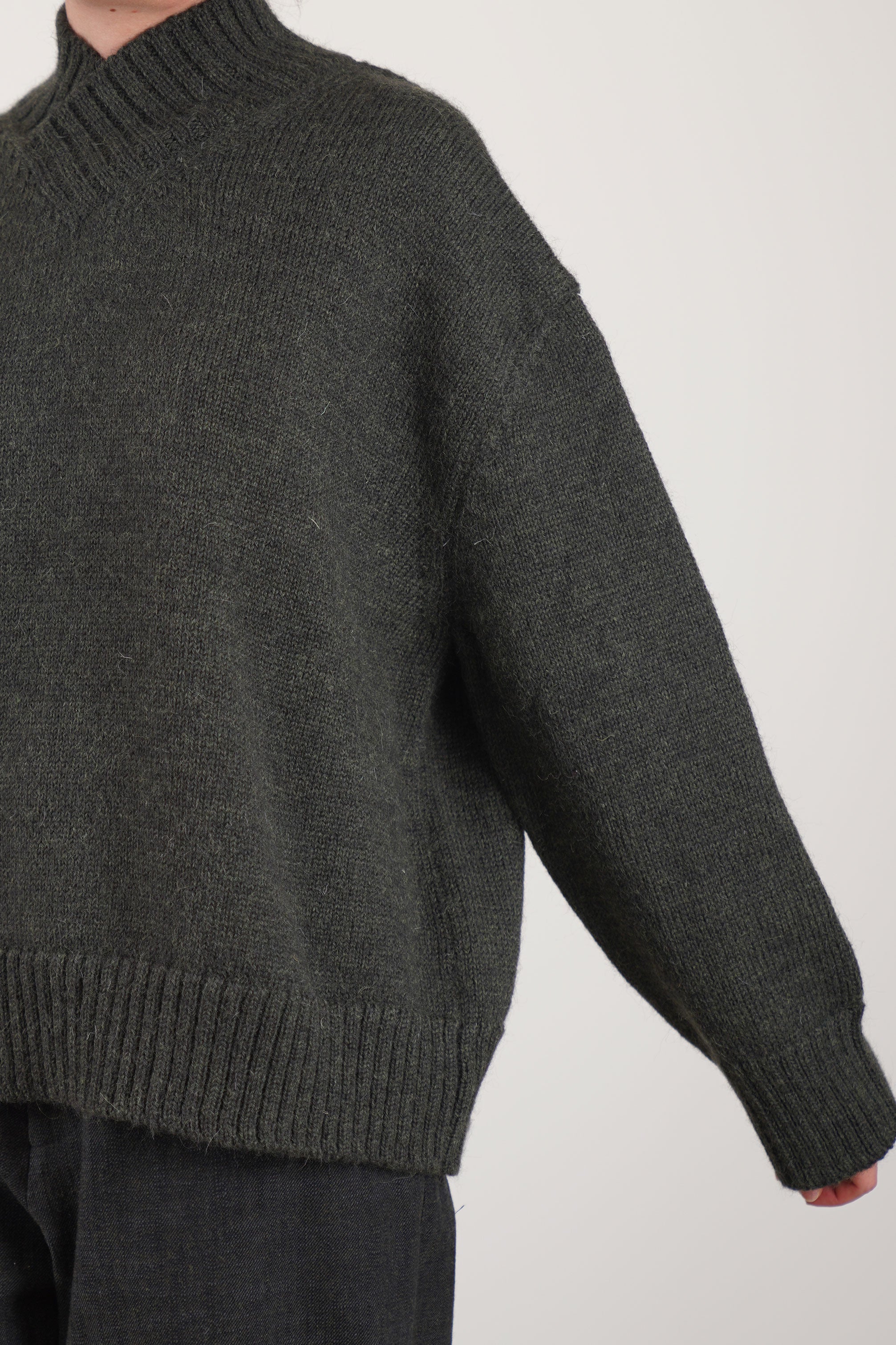 wd-10-mo krefeld jumper wool moss