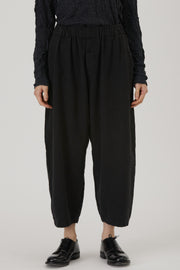 relaxed pants black
