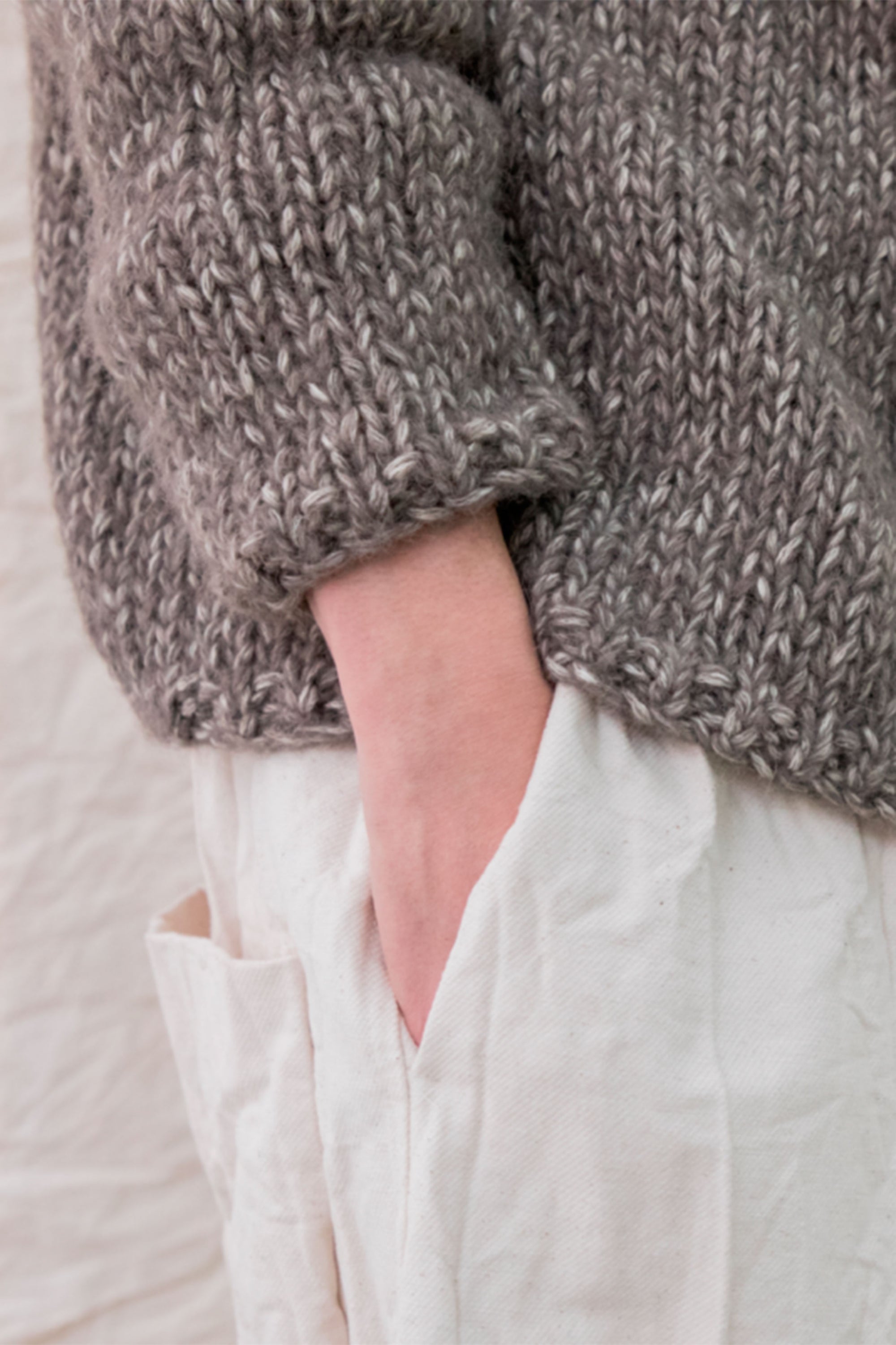 hand knitted dolcevita co|wp pepper
