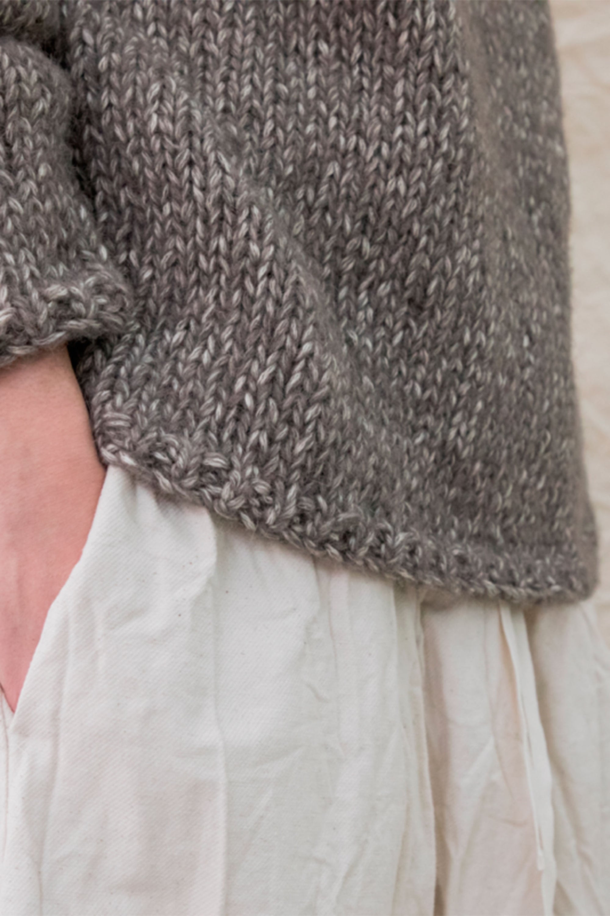 hand knitted dolcevita co|wp pepper