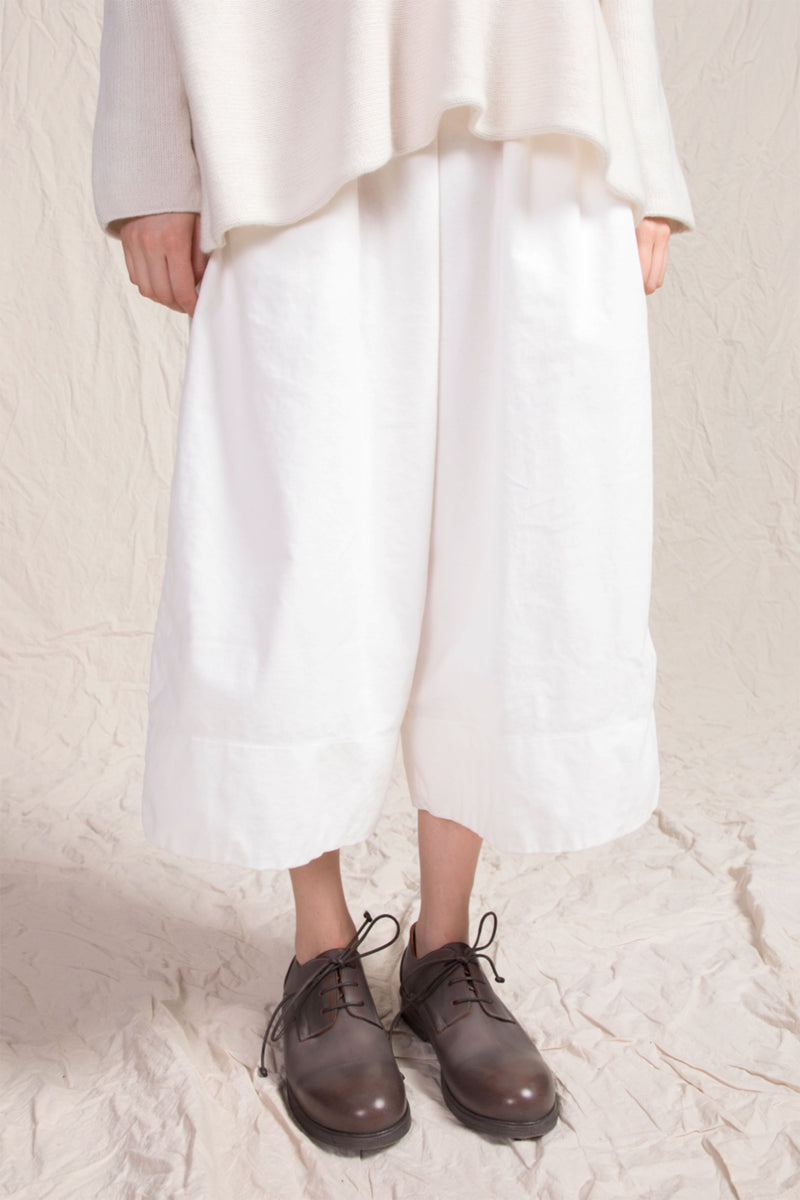 wide trousers velvet milk