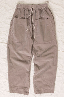 trousers braghe velvet marron glace