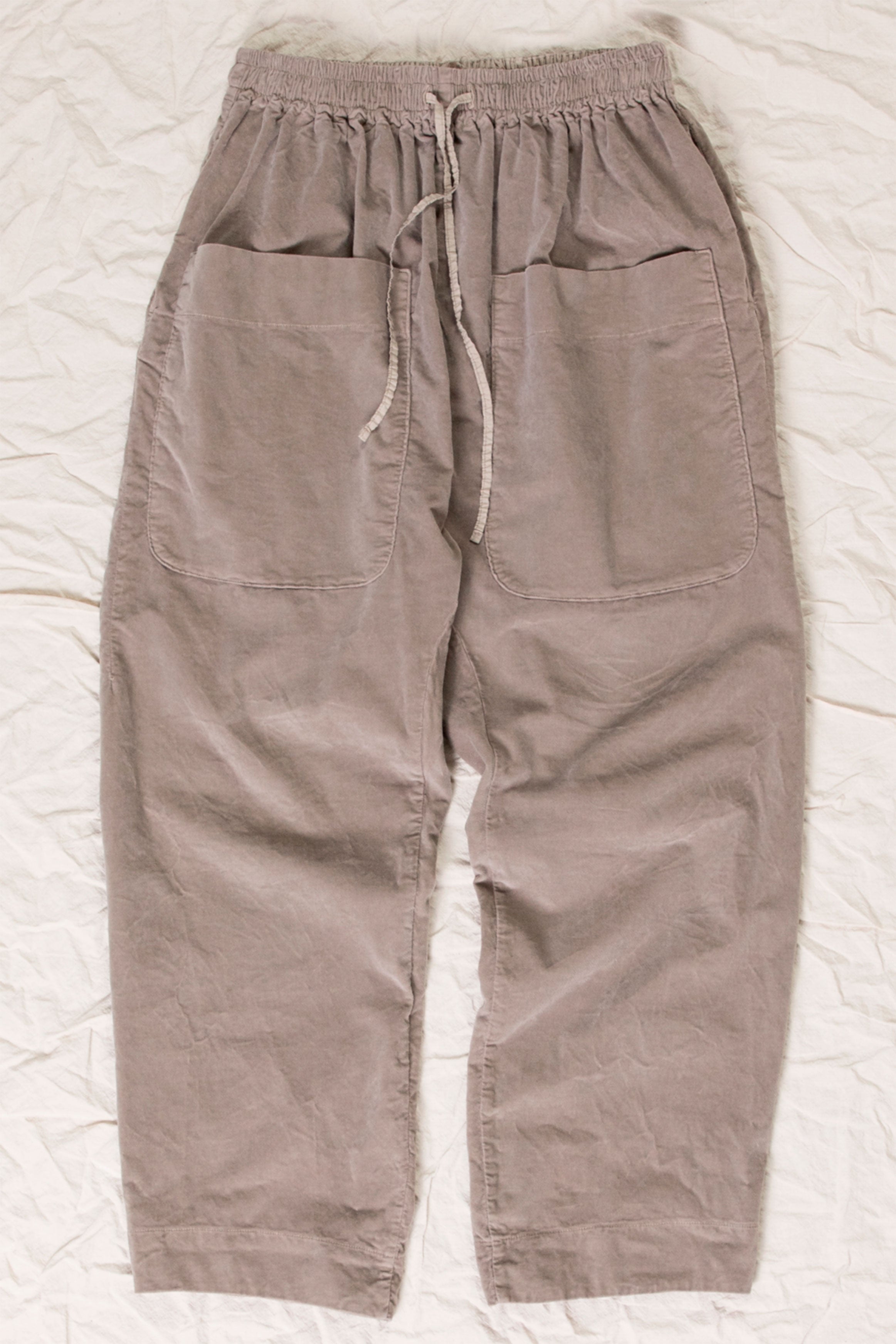 trousers braghe velvet marron glace