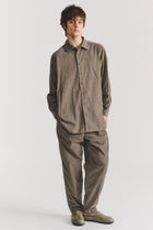 ikla shirt pin cord light khaki
