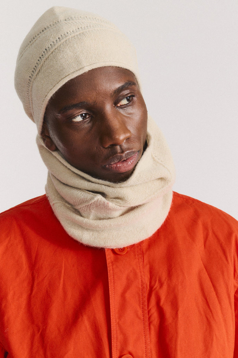 neck gaiter wool puffy