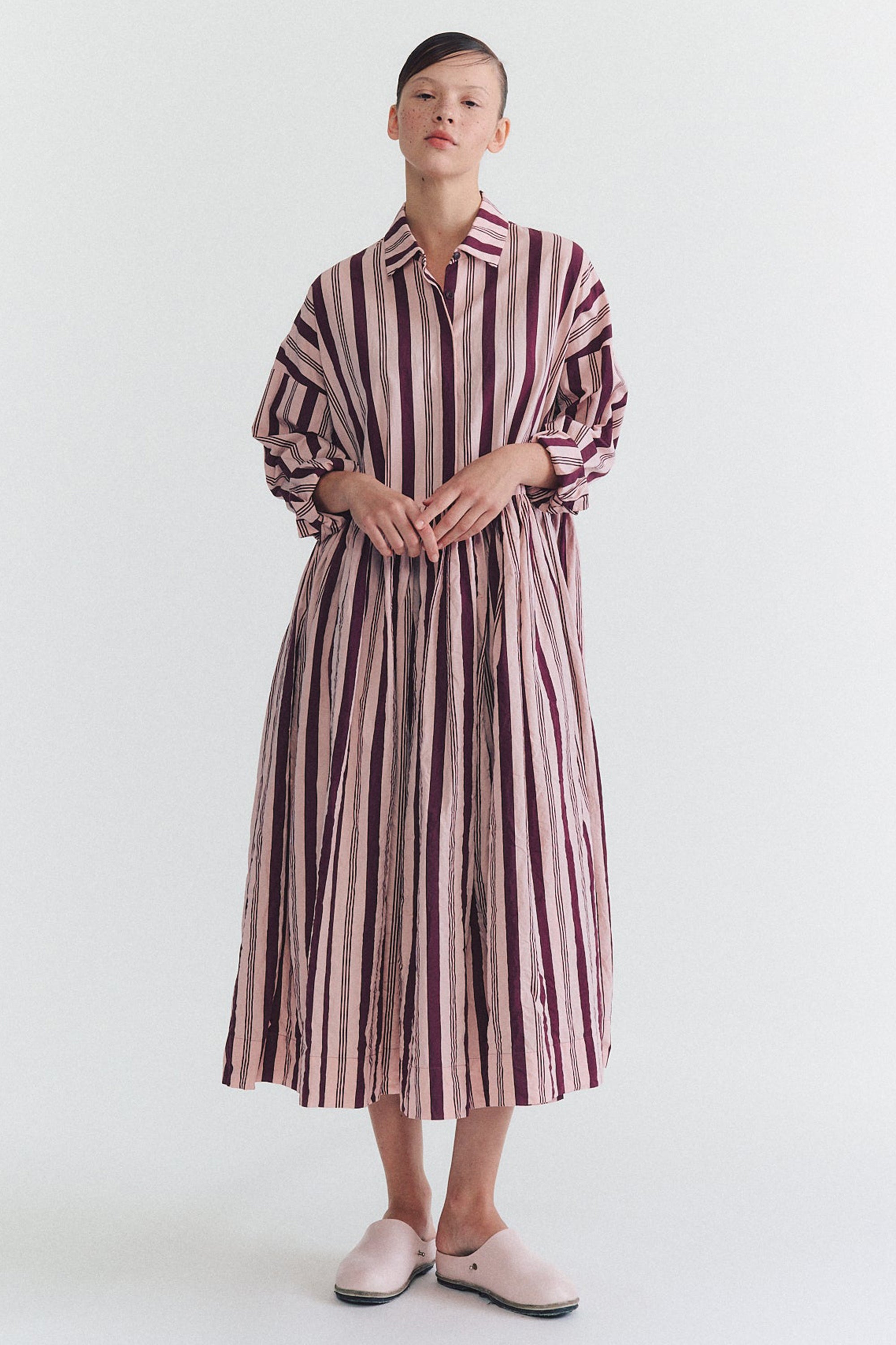 stephanie dress stripe