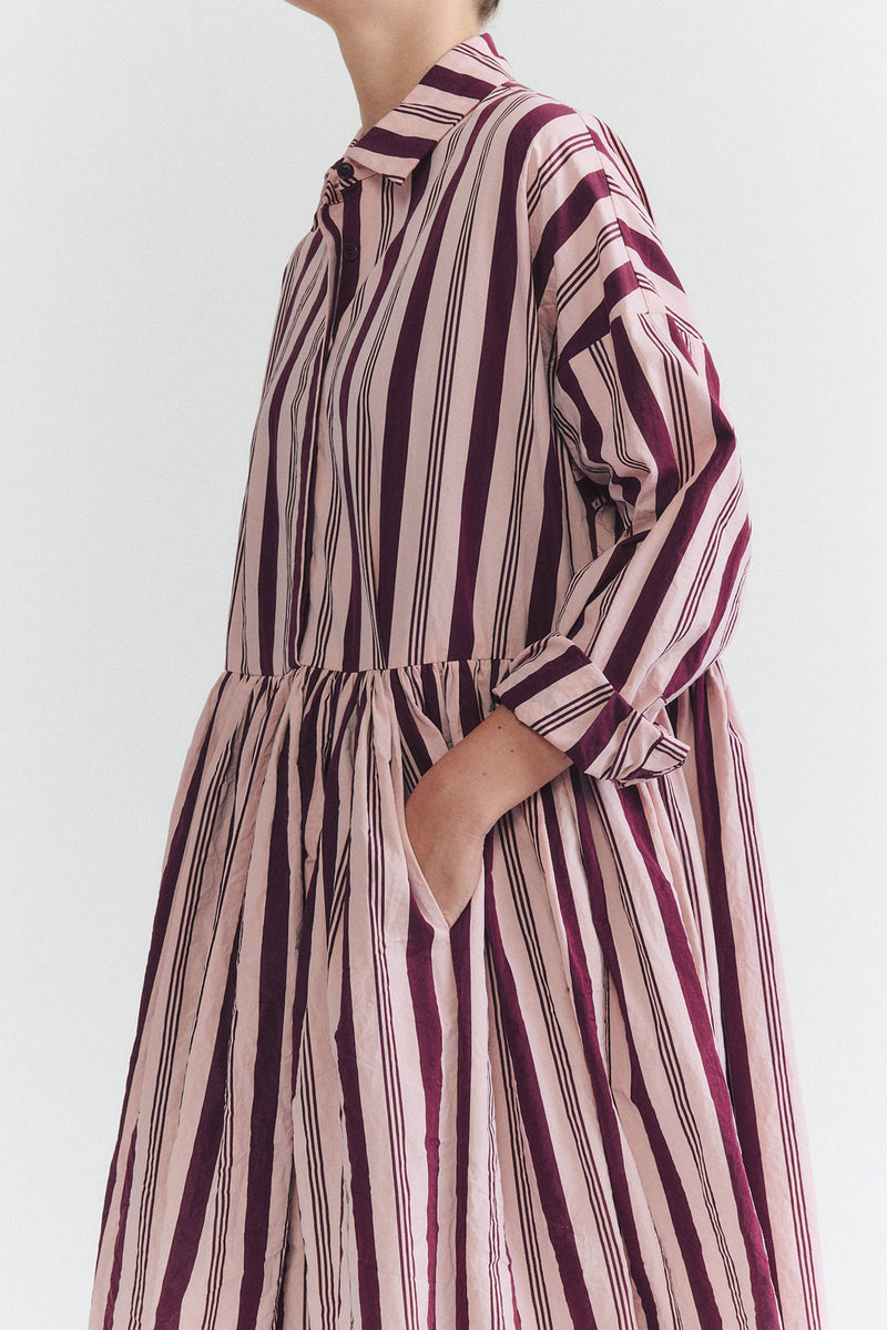 stephanie dress stripe