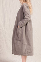 dress tasche velvet marron glace