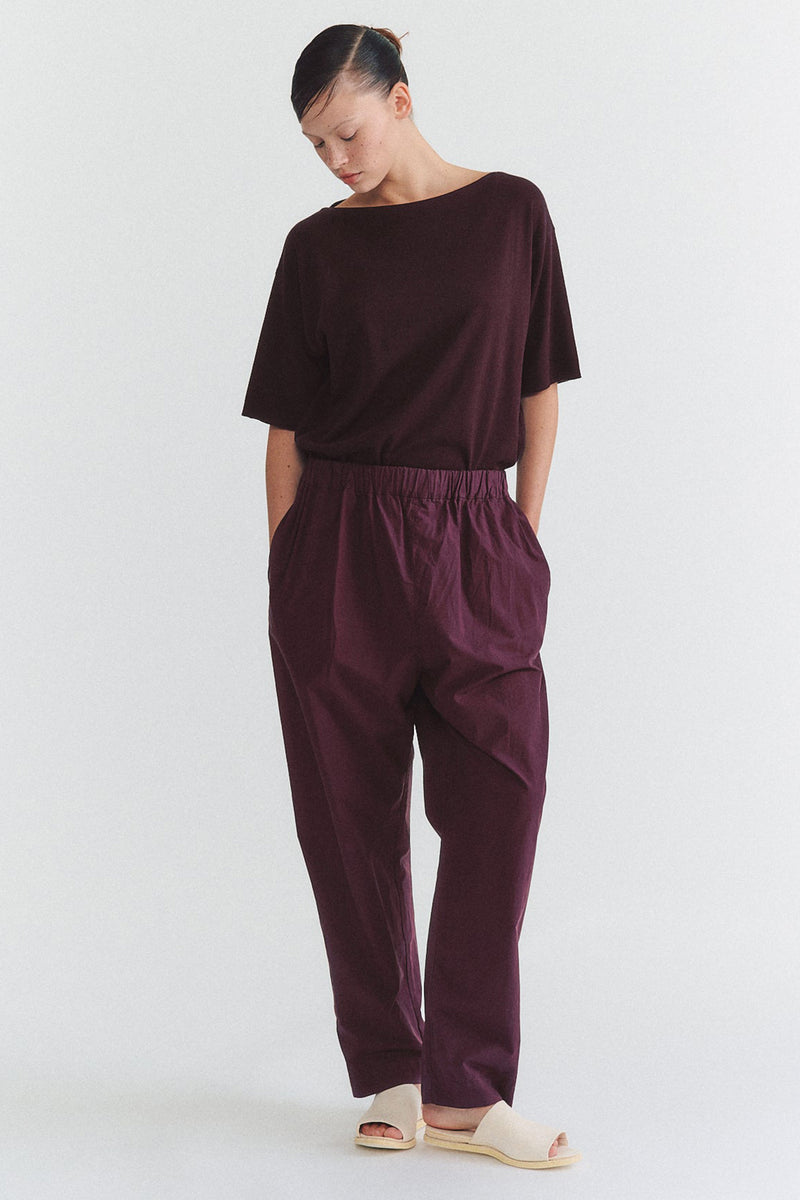 simple pant h cotton auburn