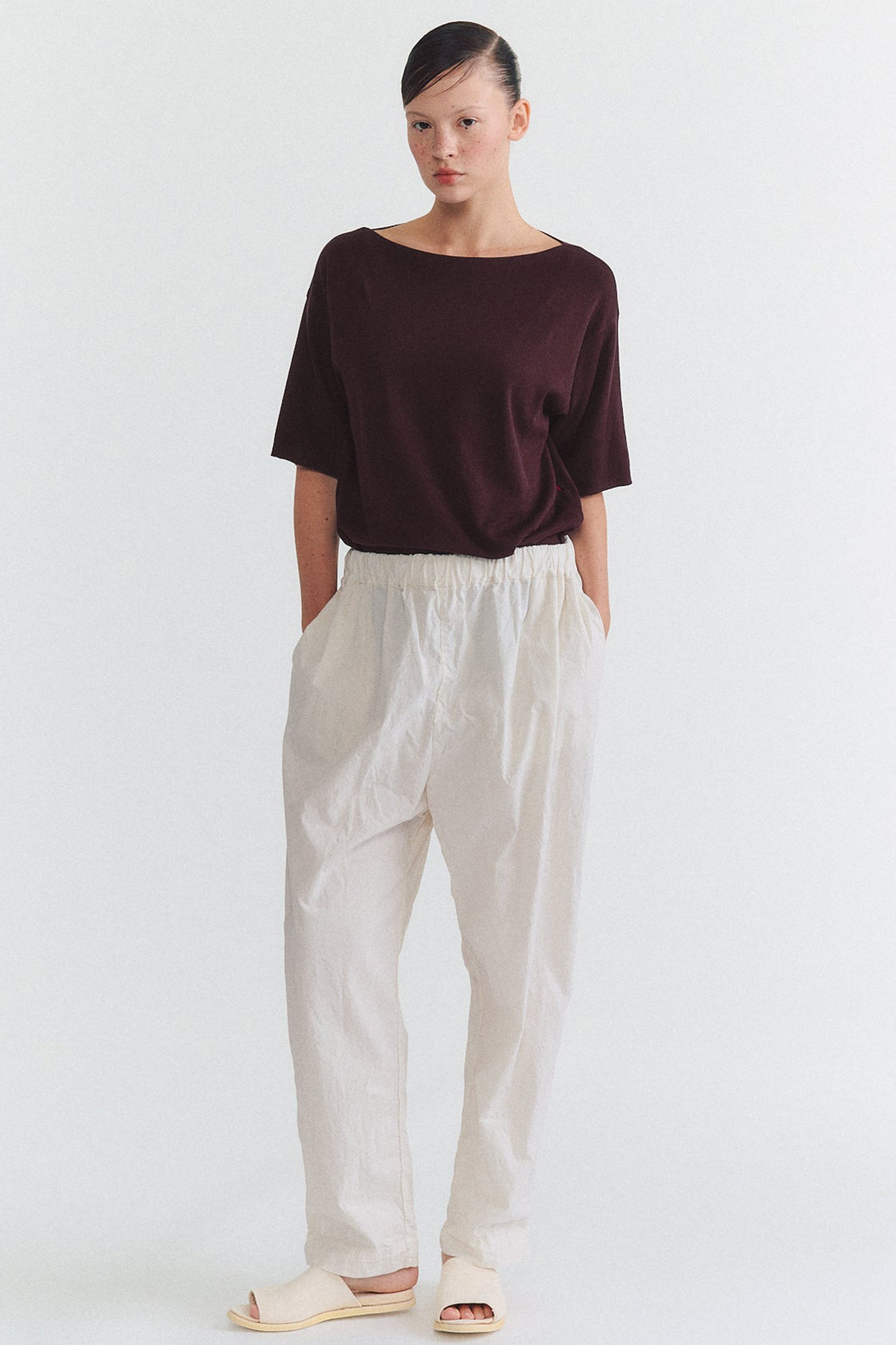 simple pant h cotton fresco
